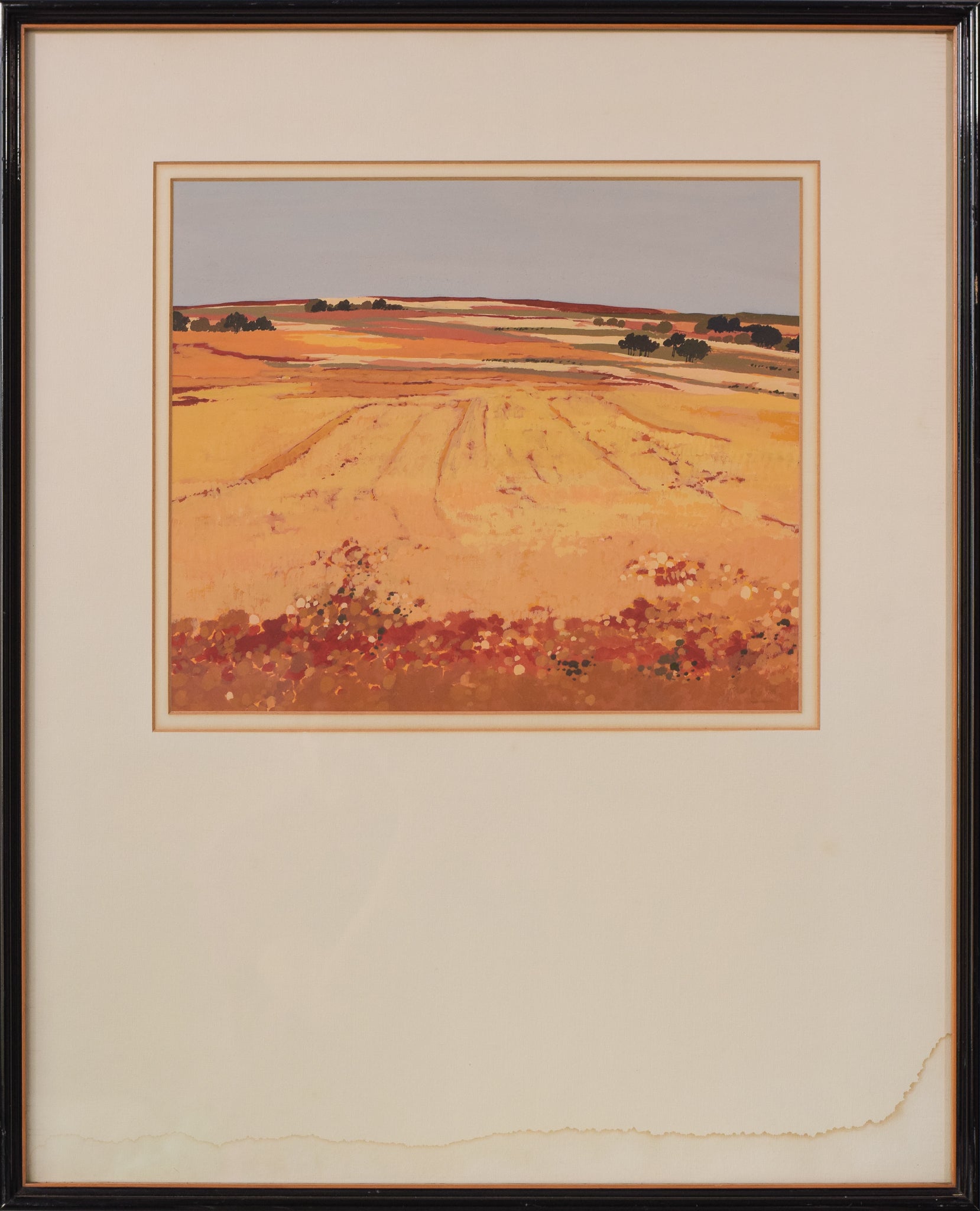 Pair of Summer Landscapes - Mid Century - Modern Decorative