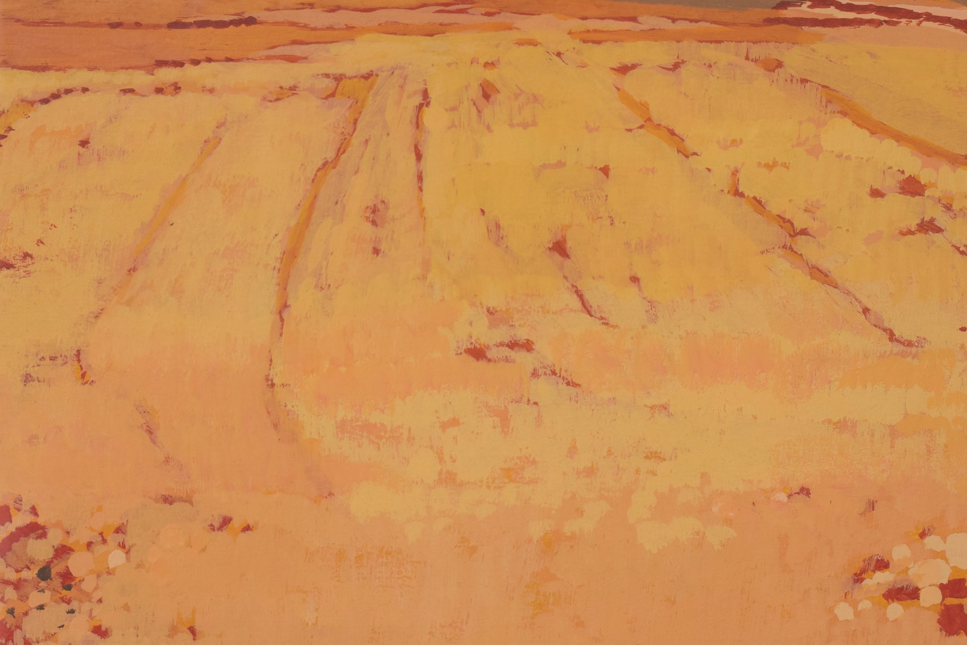 Pair of Summer Landscapes - Mid Century - Modern Decorative