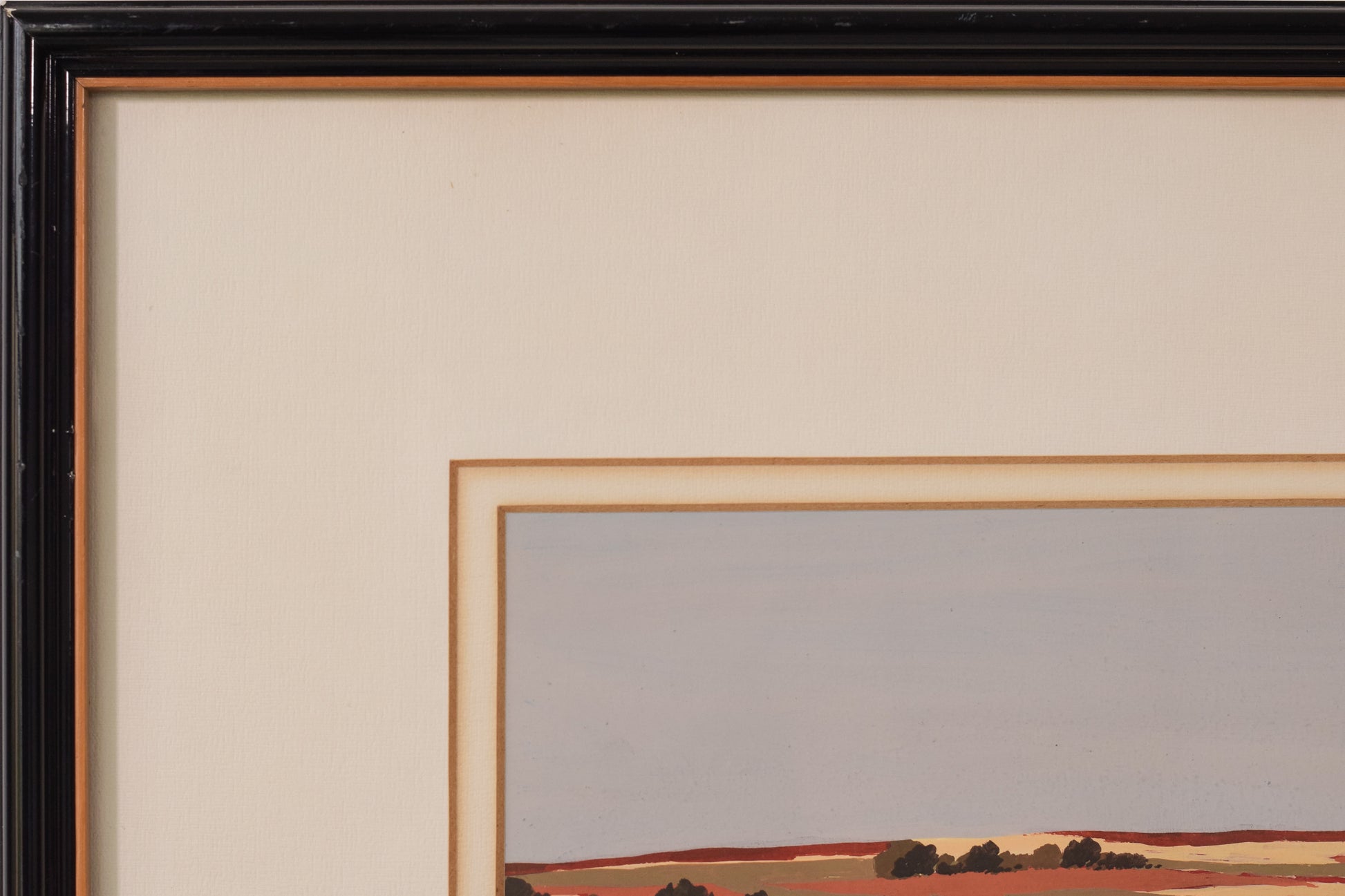 Pair of Summer Landscapes - Mid Century - Modern Decorative
