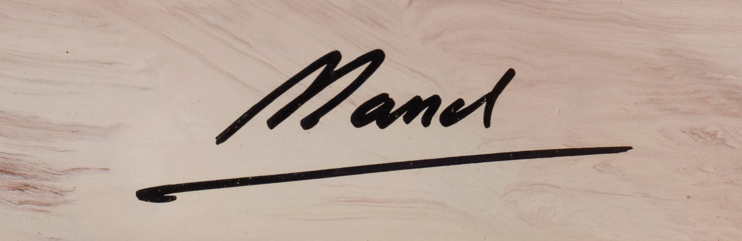 Abstract Signed 'Manel'