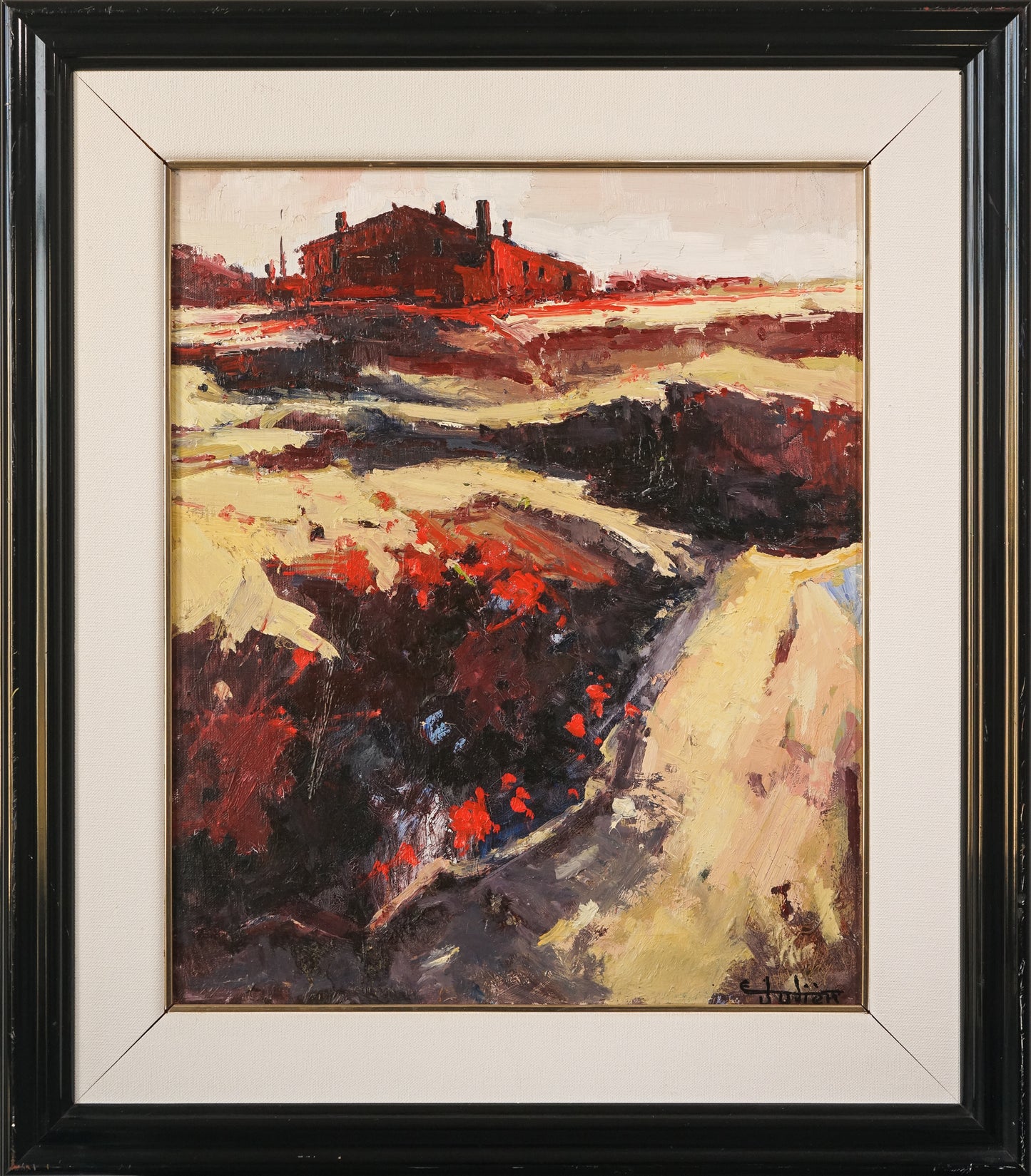 Ernest Julien Malla - Fauve Post Impressionist Influenced Landscape