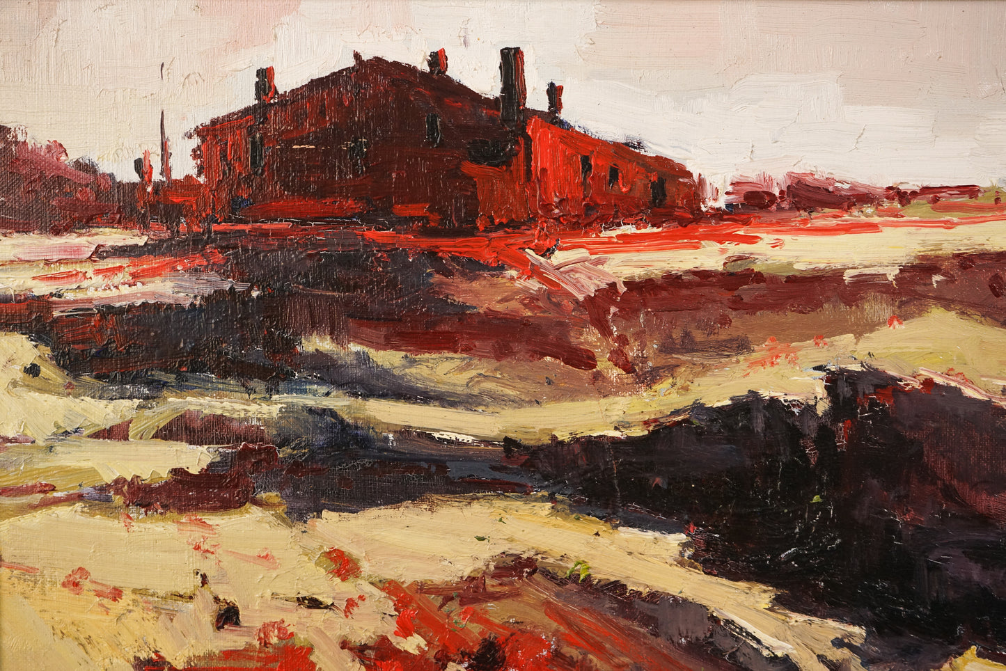 Ernest Julien Malla - Fauve Post Impressionist Influenced Landscape