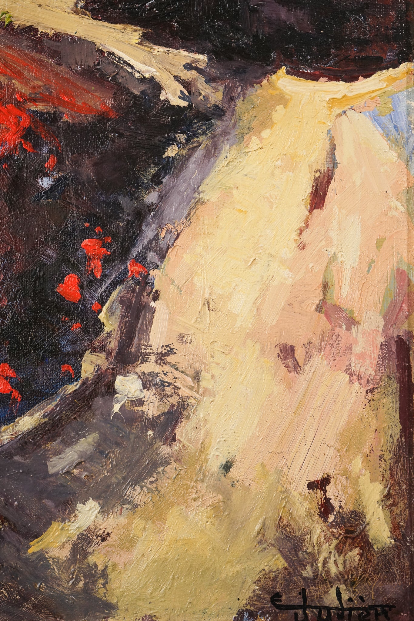 Ernest Julien Malla - Fauve Post Impressionist Influenced Landscape