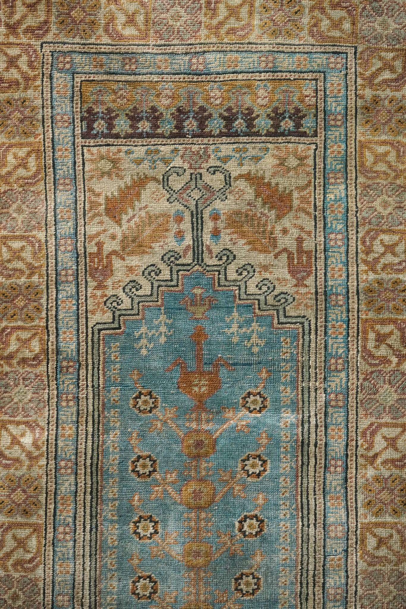Hand Woven - Attractive Vintage Prayer Rug - Modern Decorative