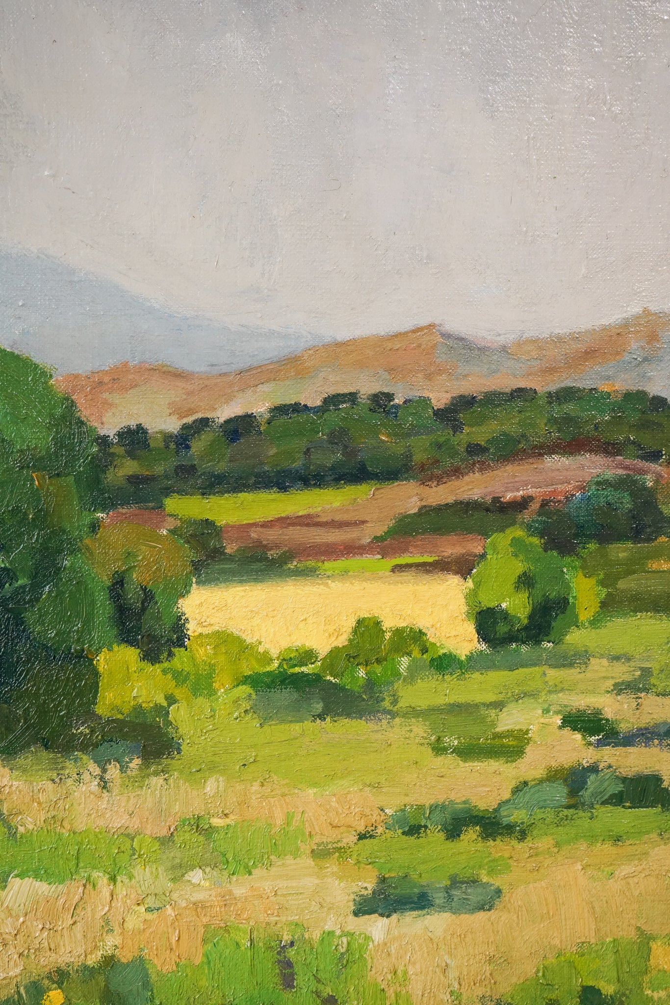 Large Oil Landscape - Post impressionist - Modern Decorative