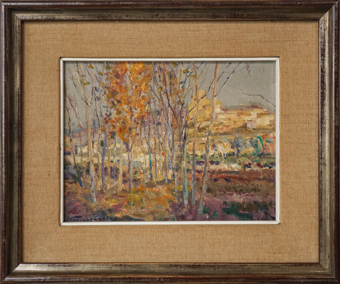 Autumn trees - Post Impressionist - Jordi Freixas Cortes