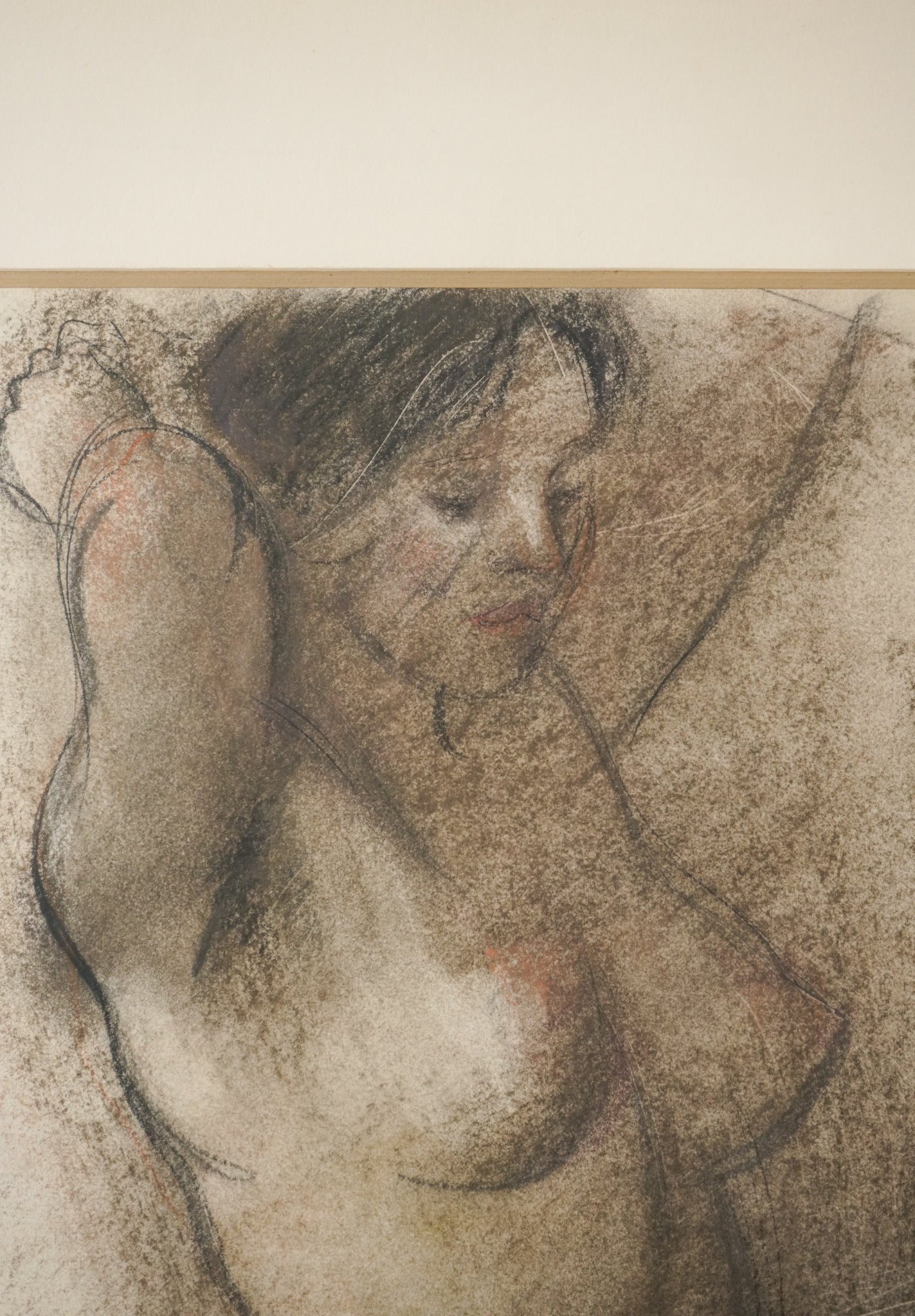 Framed - Life Study of a nude lady - Modern Decorative