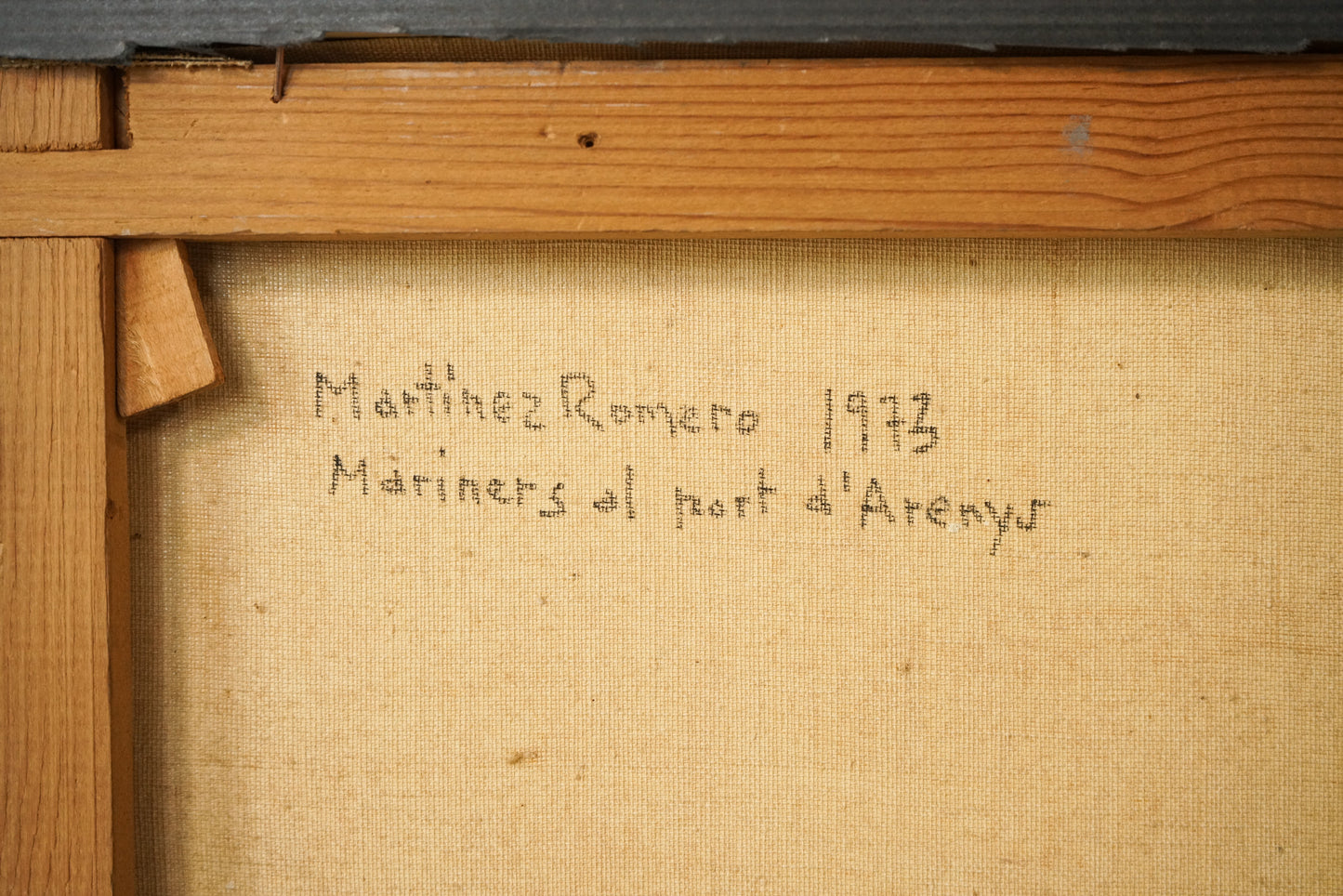 Mariners al port d'arenys - Josep Martinez Romero
