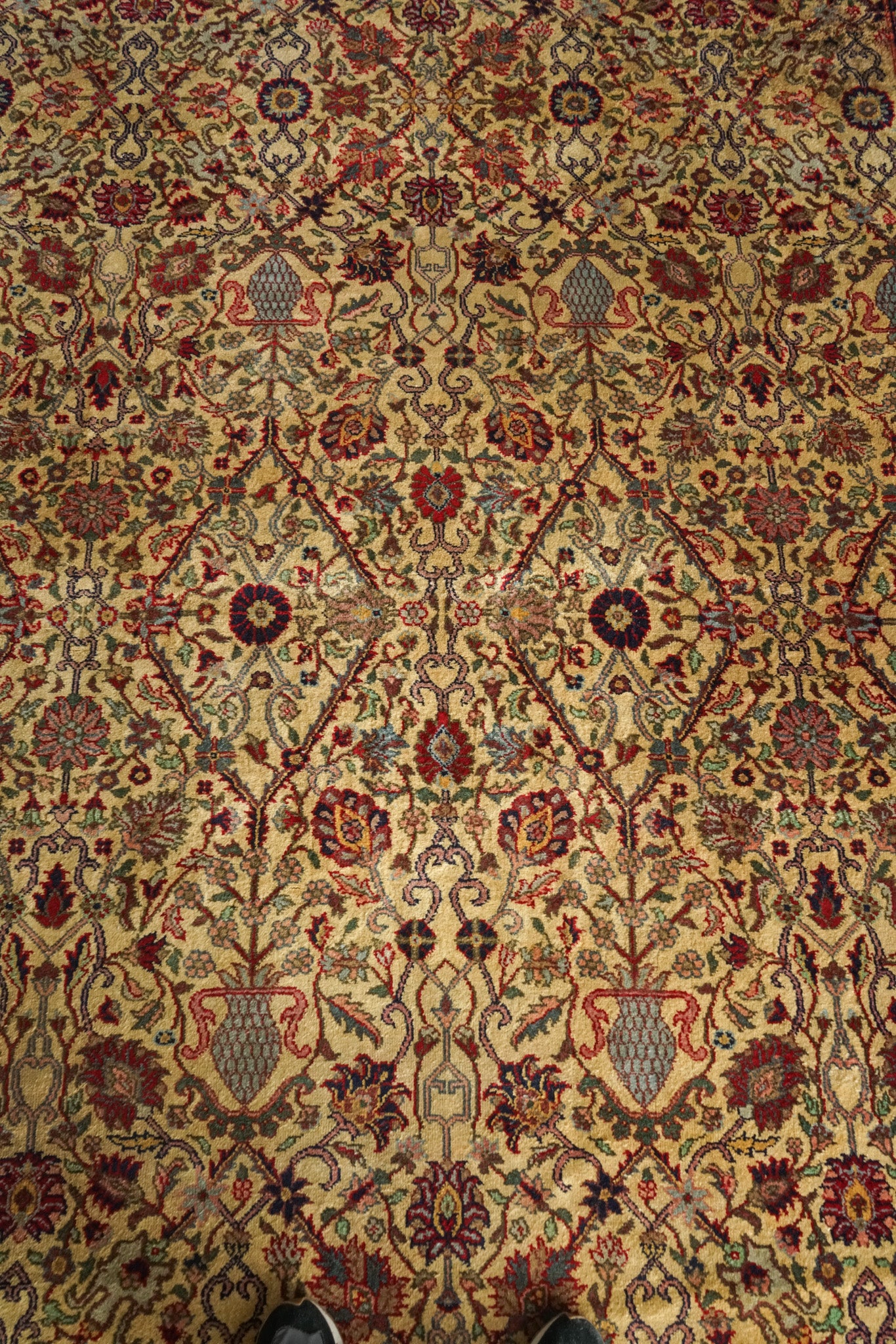 Large hand woven rug - Arts and crafts - liberty style influence - Modern Decorative