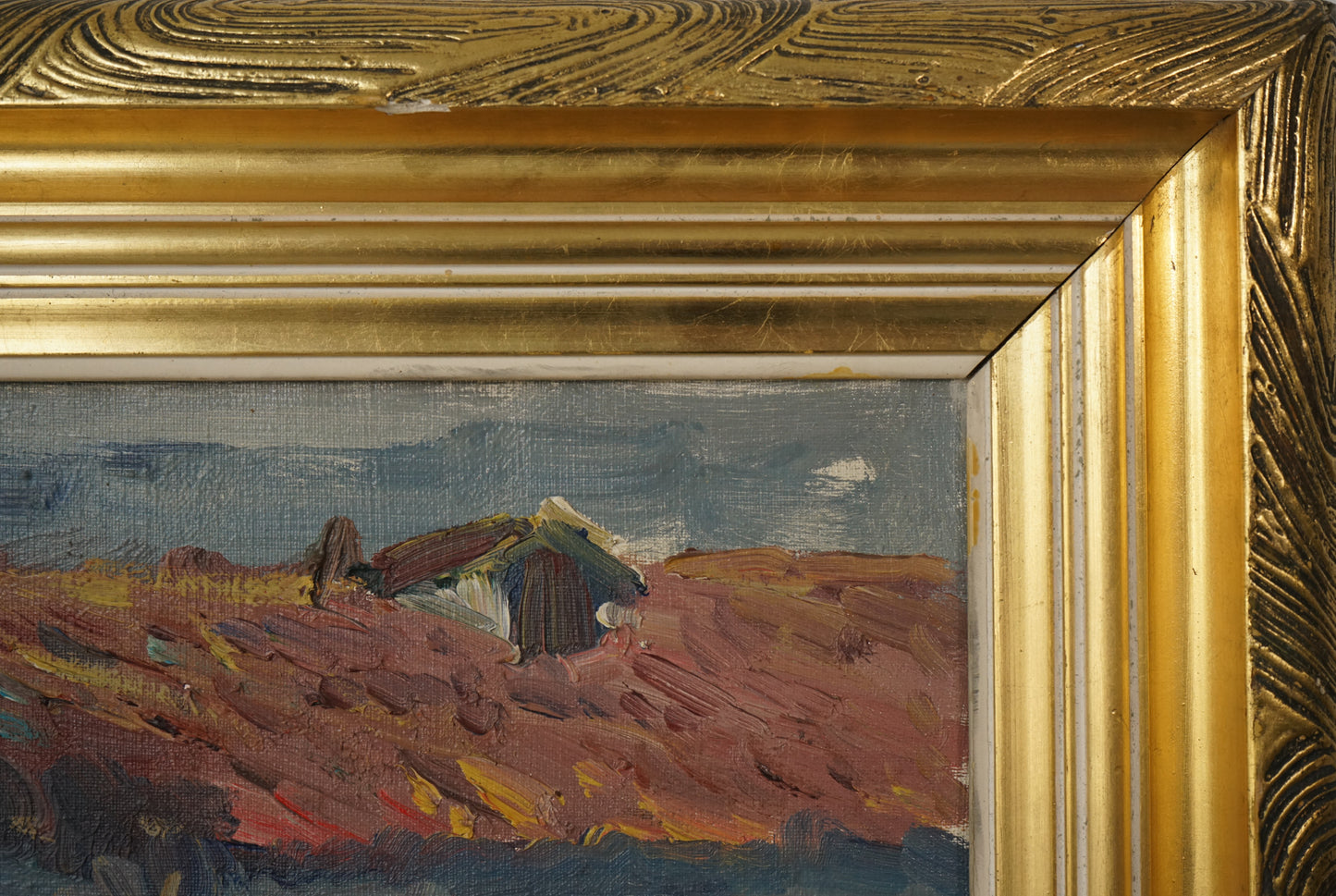 Rincón típico de pasajes san sebastian guipuzcoa - Large Post Impressionist Study - Modern Decorative