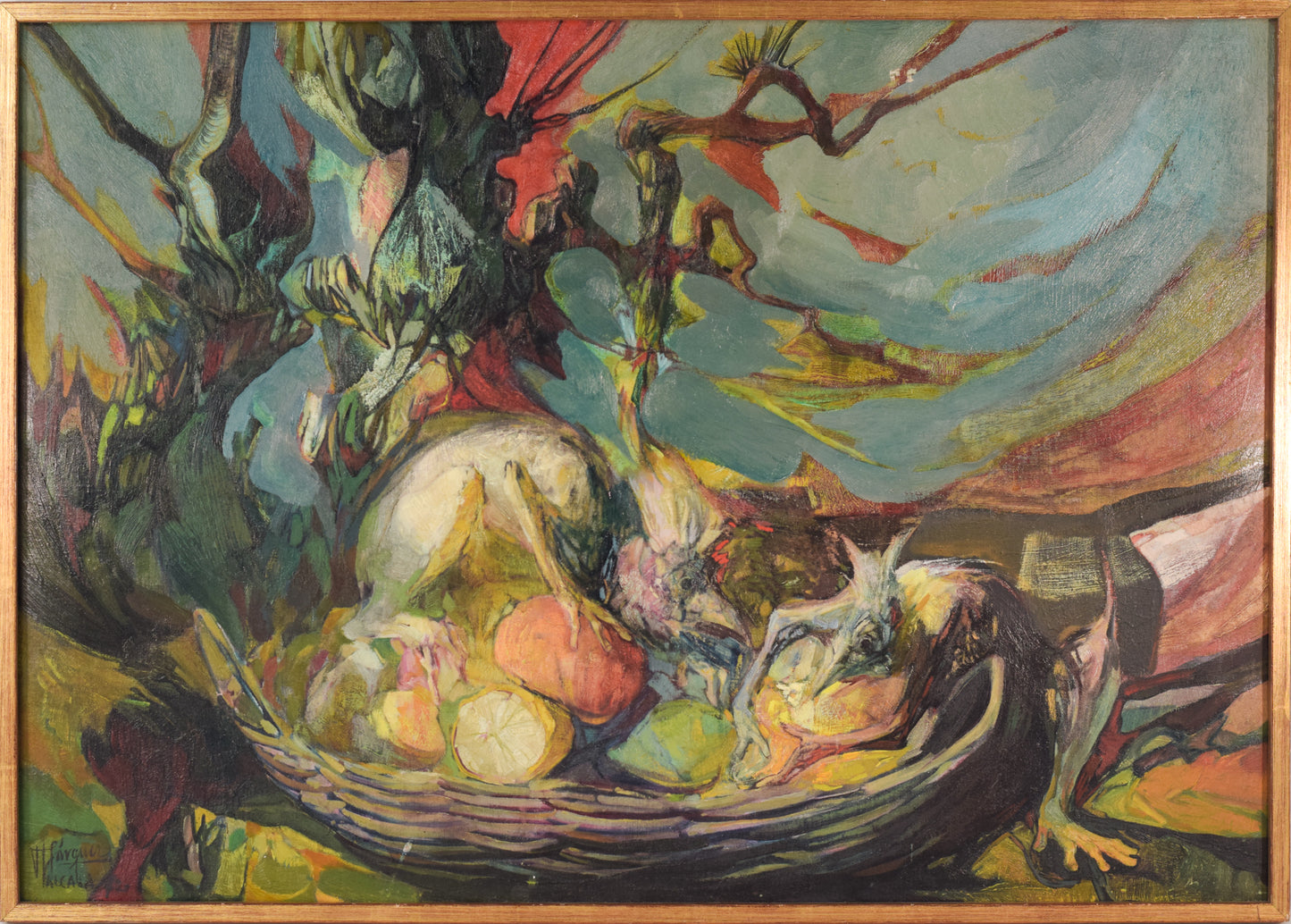 José Márquez Alcalá - Grotesque Creatures, Influence of Martin Brothers - Modern Decorative