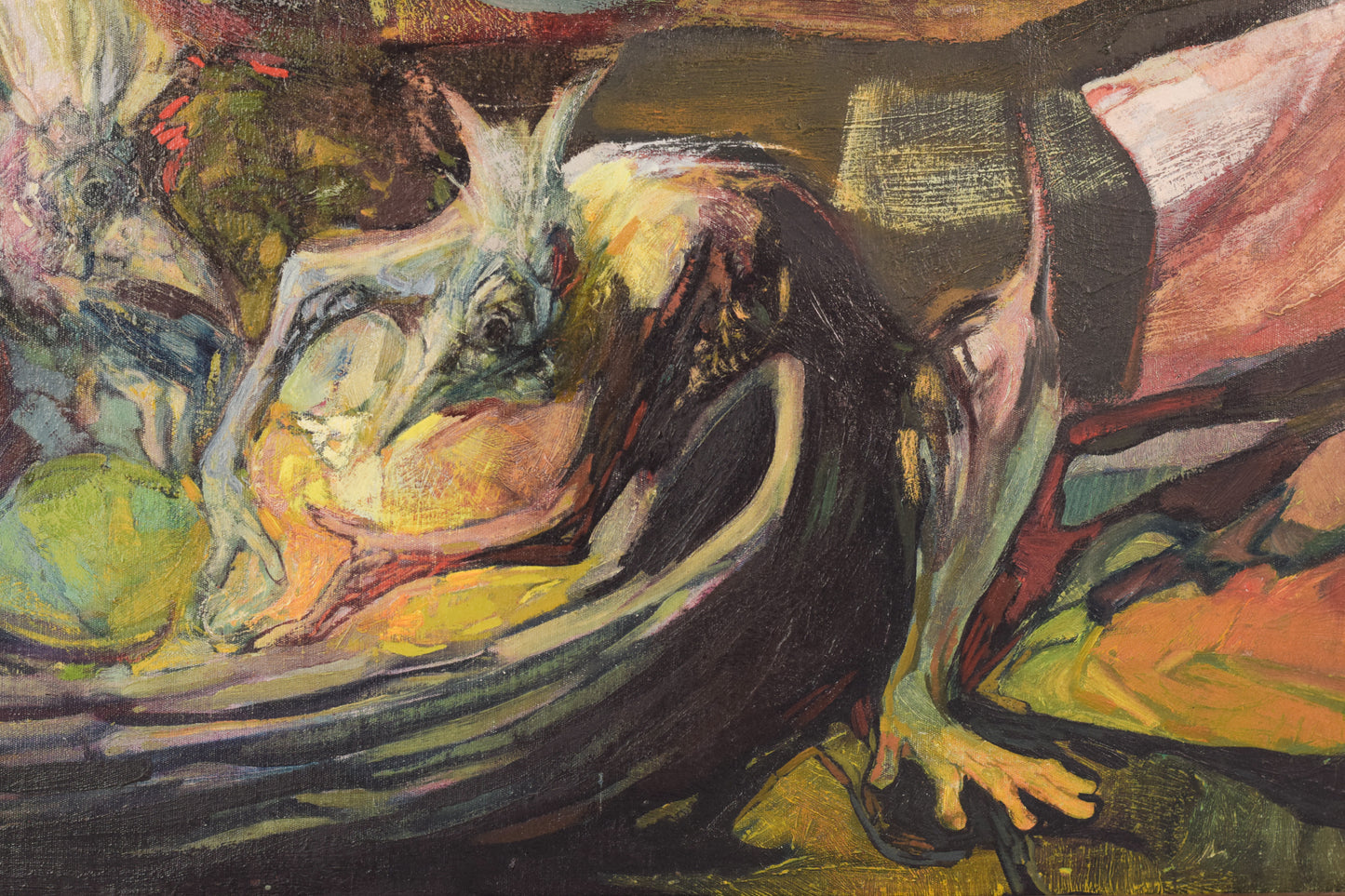José Márquez Alcalá - Grotesque Creatures, Influence of Martin Brothers - Modern Decorative
