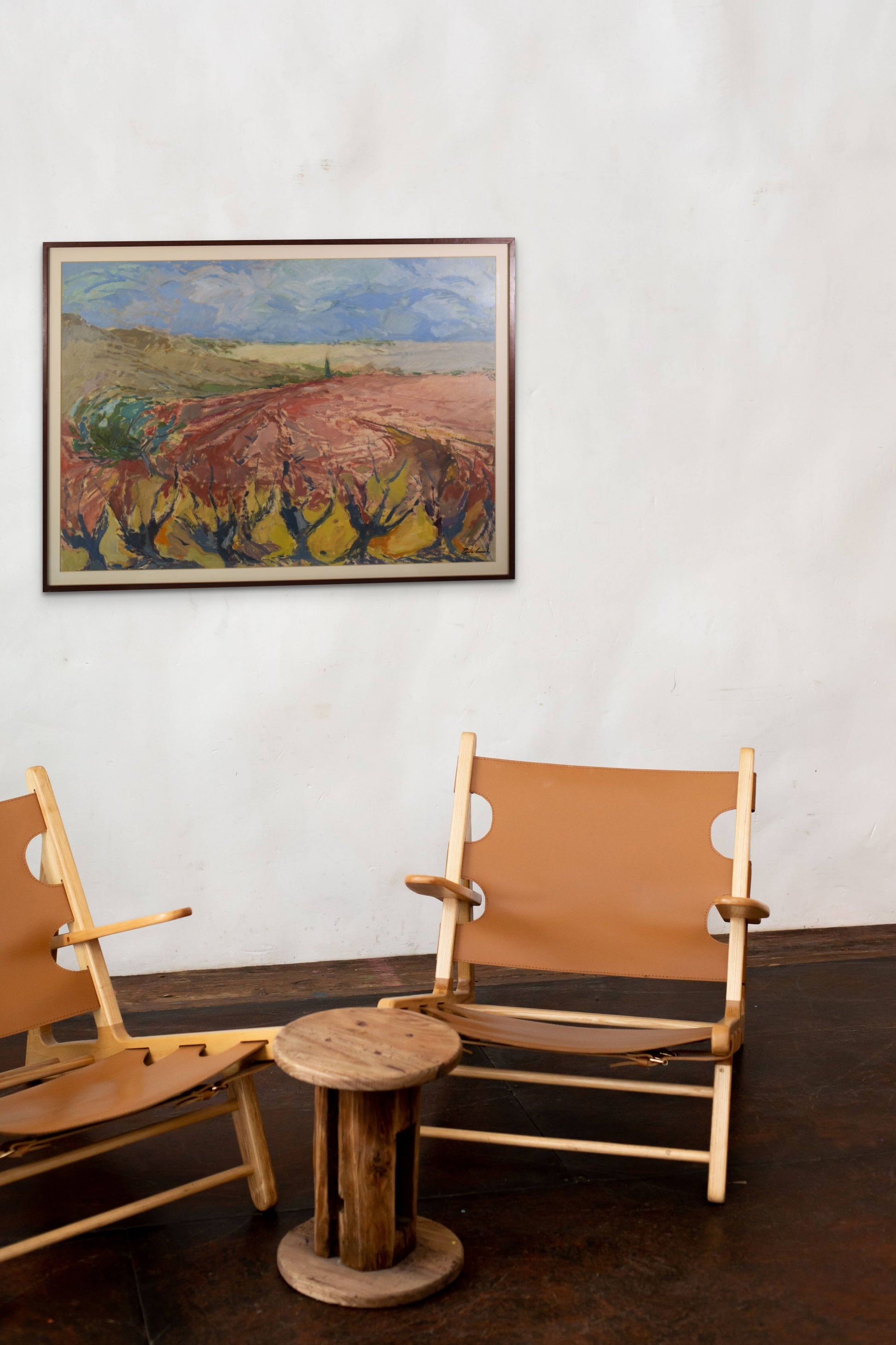 Josep Maria Pinto - Landscape with Vines - Modern Decorative