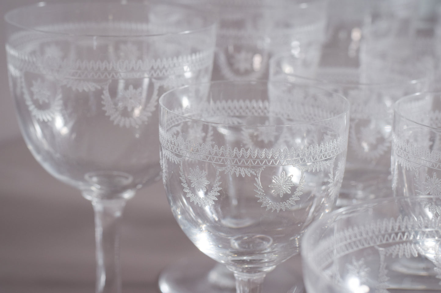 24 - Vintage Drinking Glasses