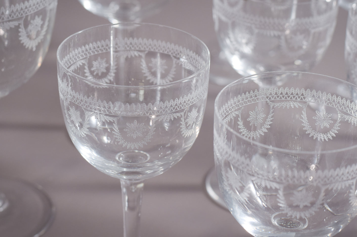 24 - Vintage Drinking Glasses