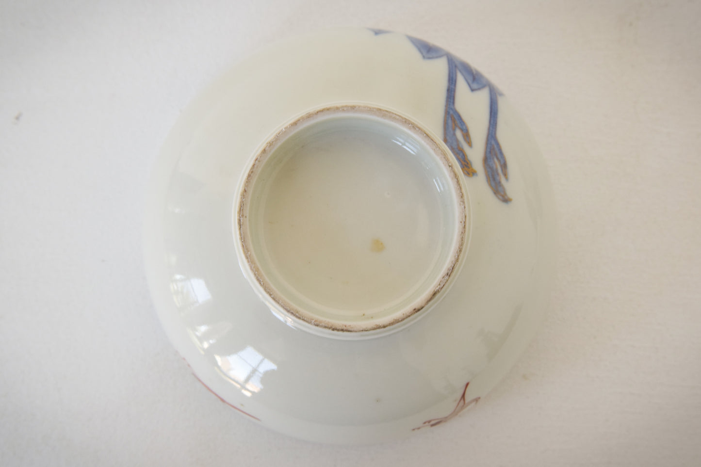 Pair - Oriental Bowls with cranes