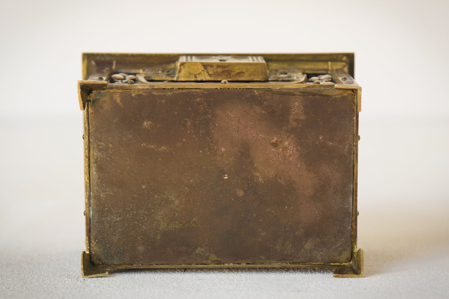 Early Art Nouveau Handmade Box in Brass and Silver - Modern Decorative