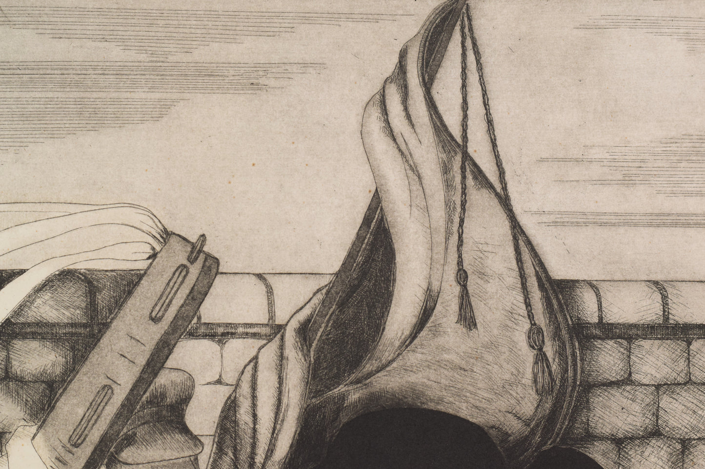 Margaret Sheaff - 'Sally Army' Etching - Modern Decorative