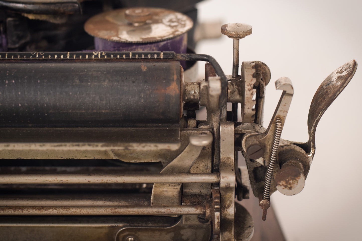 Antique Typewriter with Case - Modern Decorative