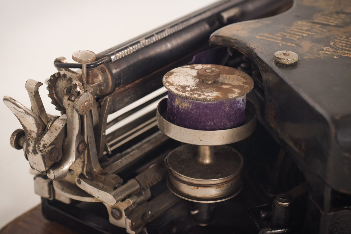 Antique Typewriter with Case - Modern Decorative