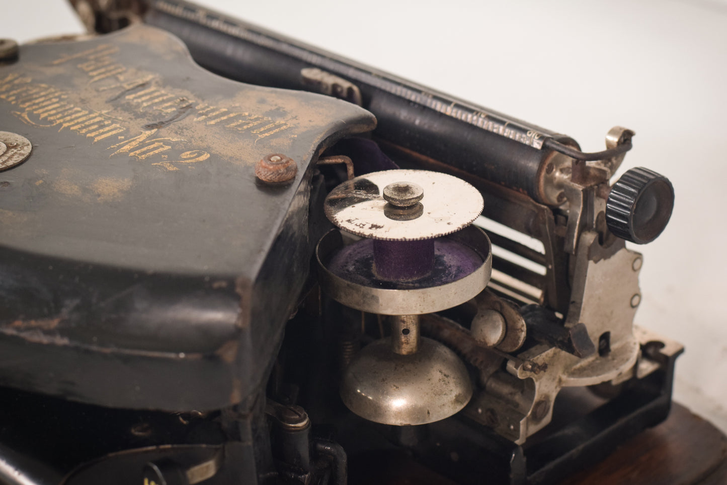Antique Typewriter with Case - Modern Decorative