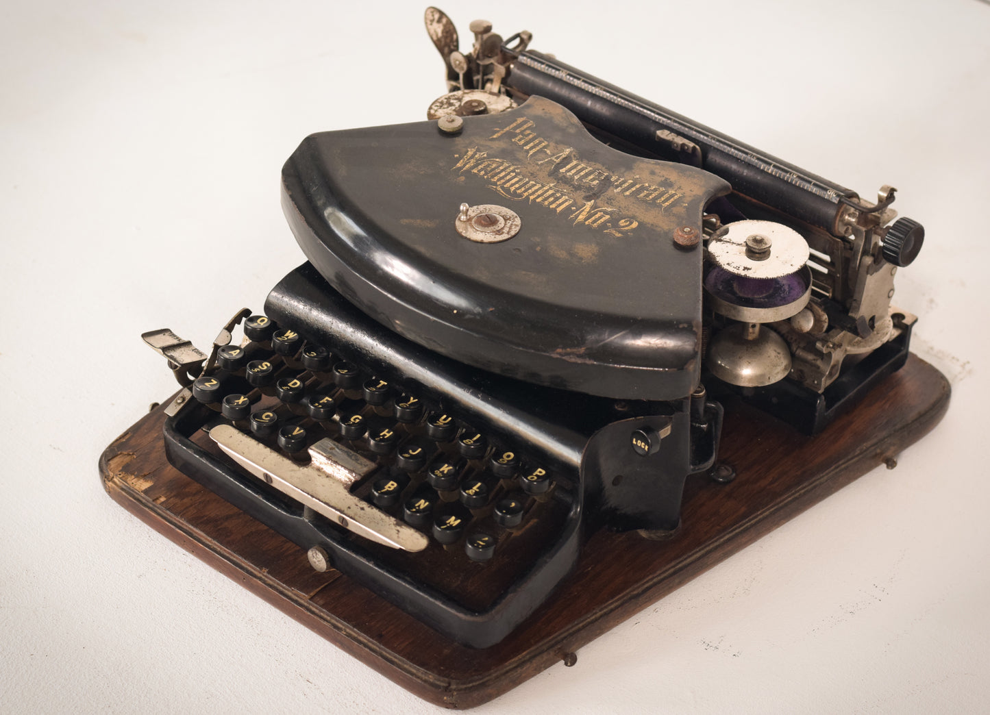 Antique Typewriter with Case - Modern Decorative