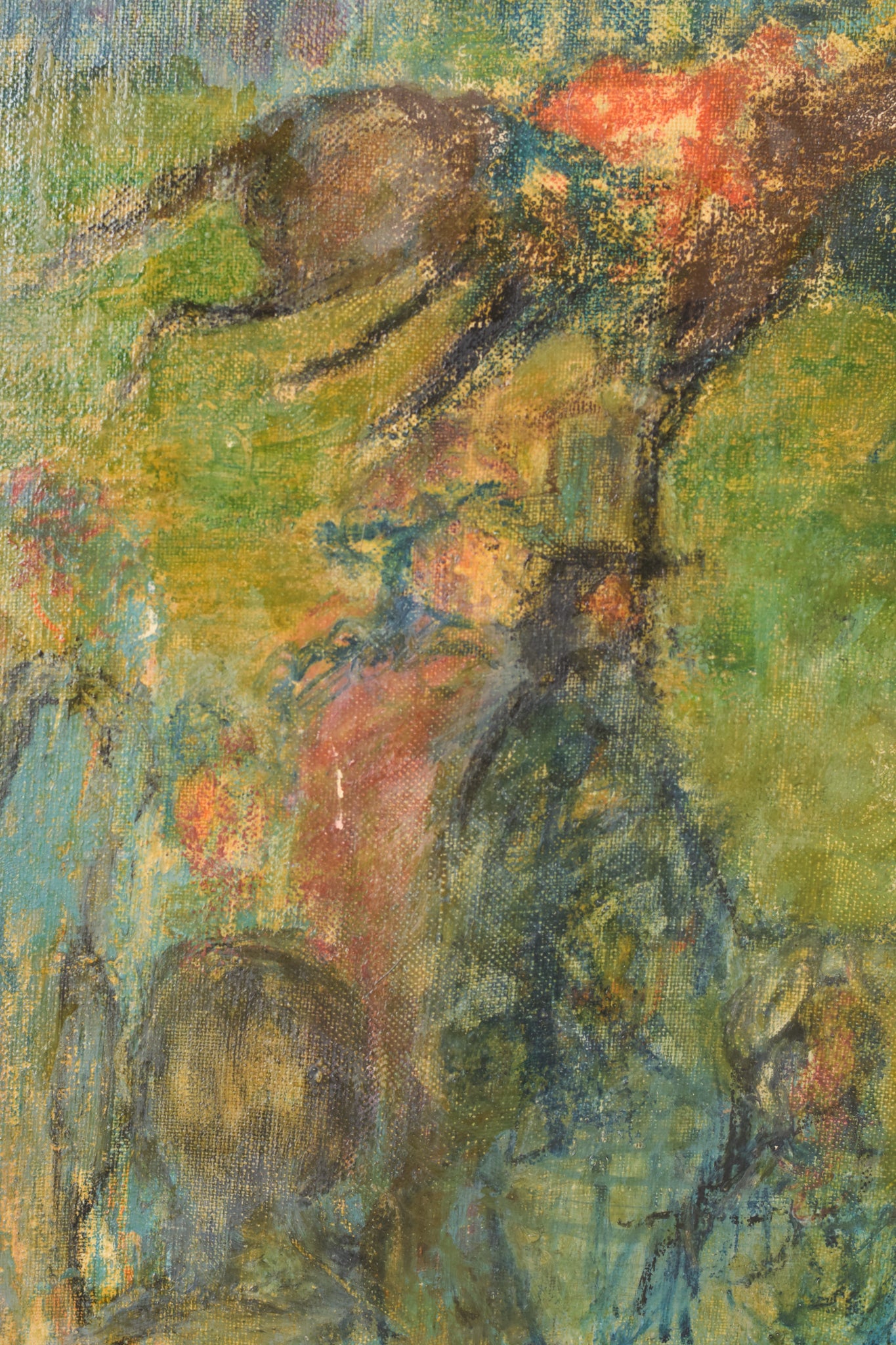 Impressionist Painting - 'A Day at the Races' - Modern Decorative
