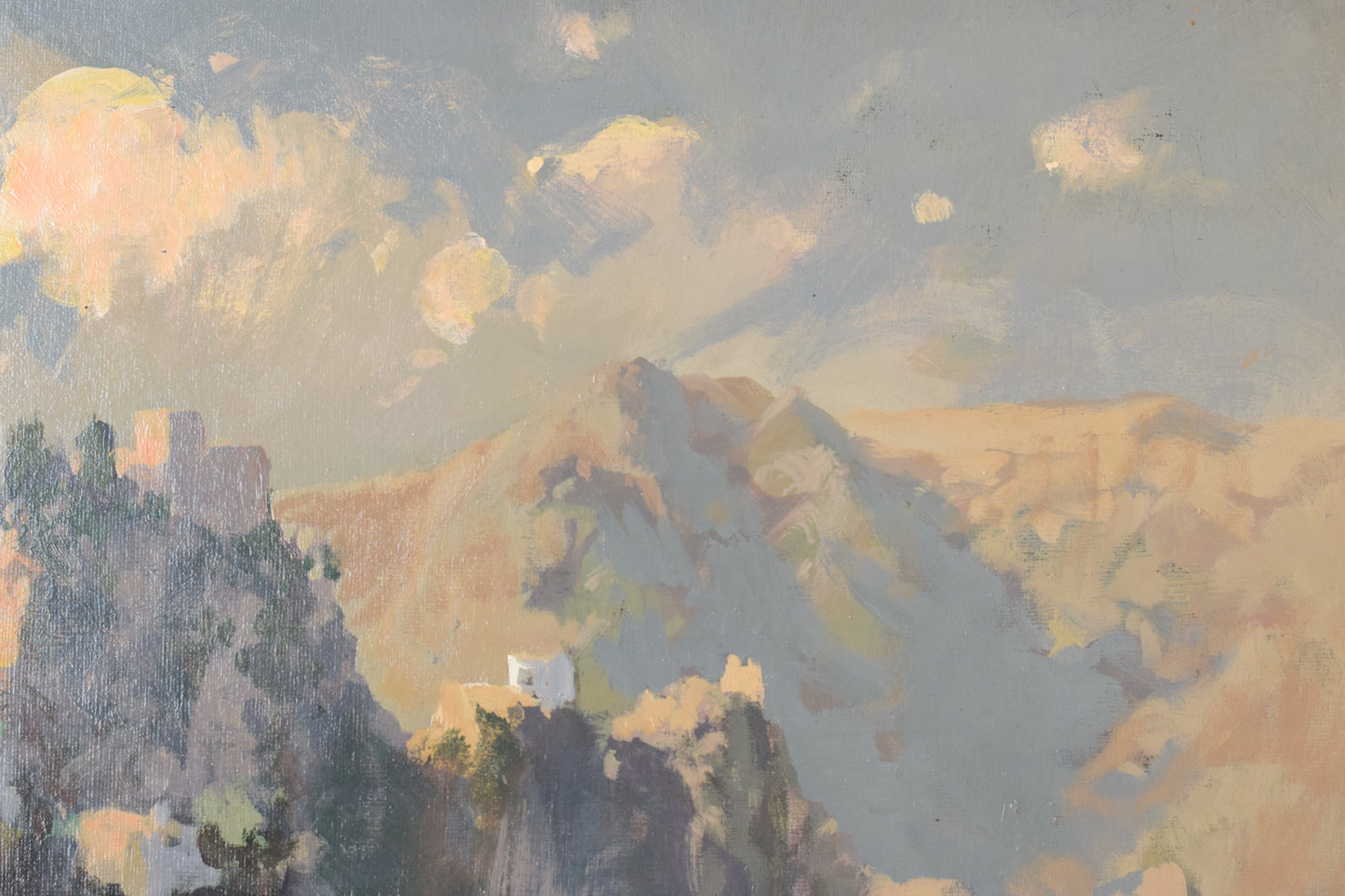 Mountain Landscape Oil