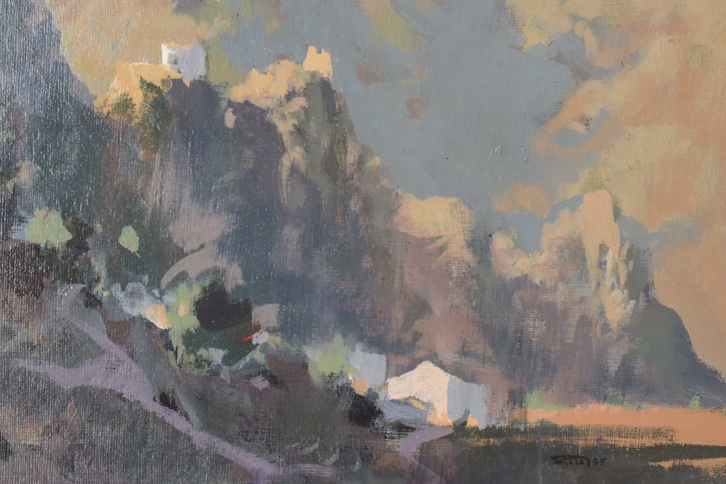 Mountain Landscape Oil