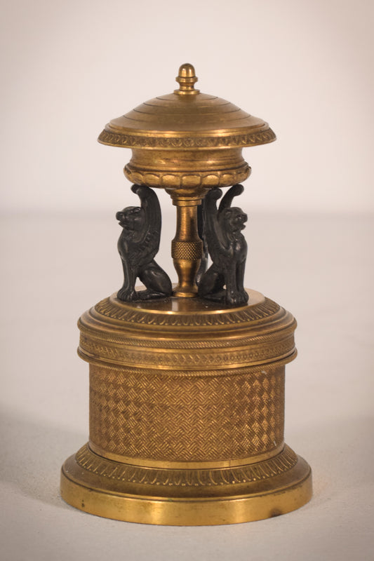 Bronze - Empire Inkwell - Modern Decorative