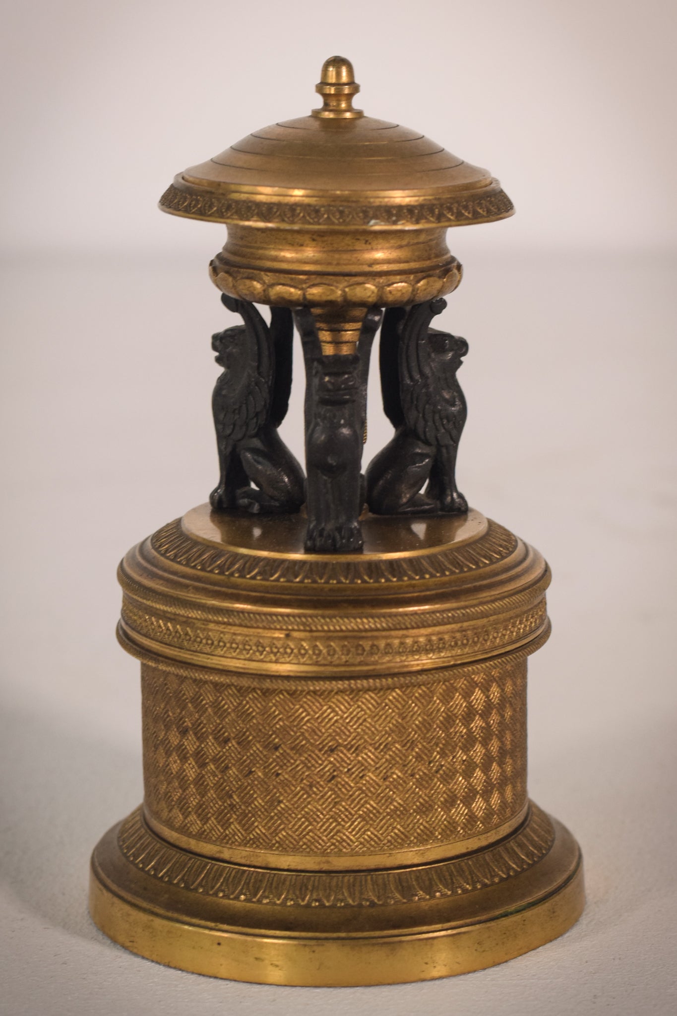Bronze - Empire Inkwell - Modern Decorative
