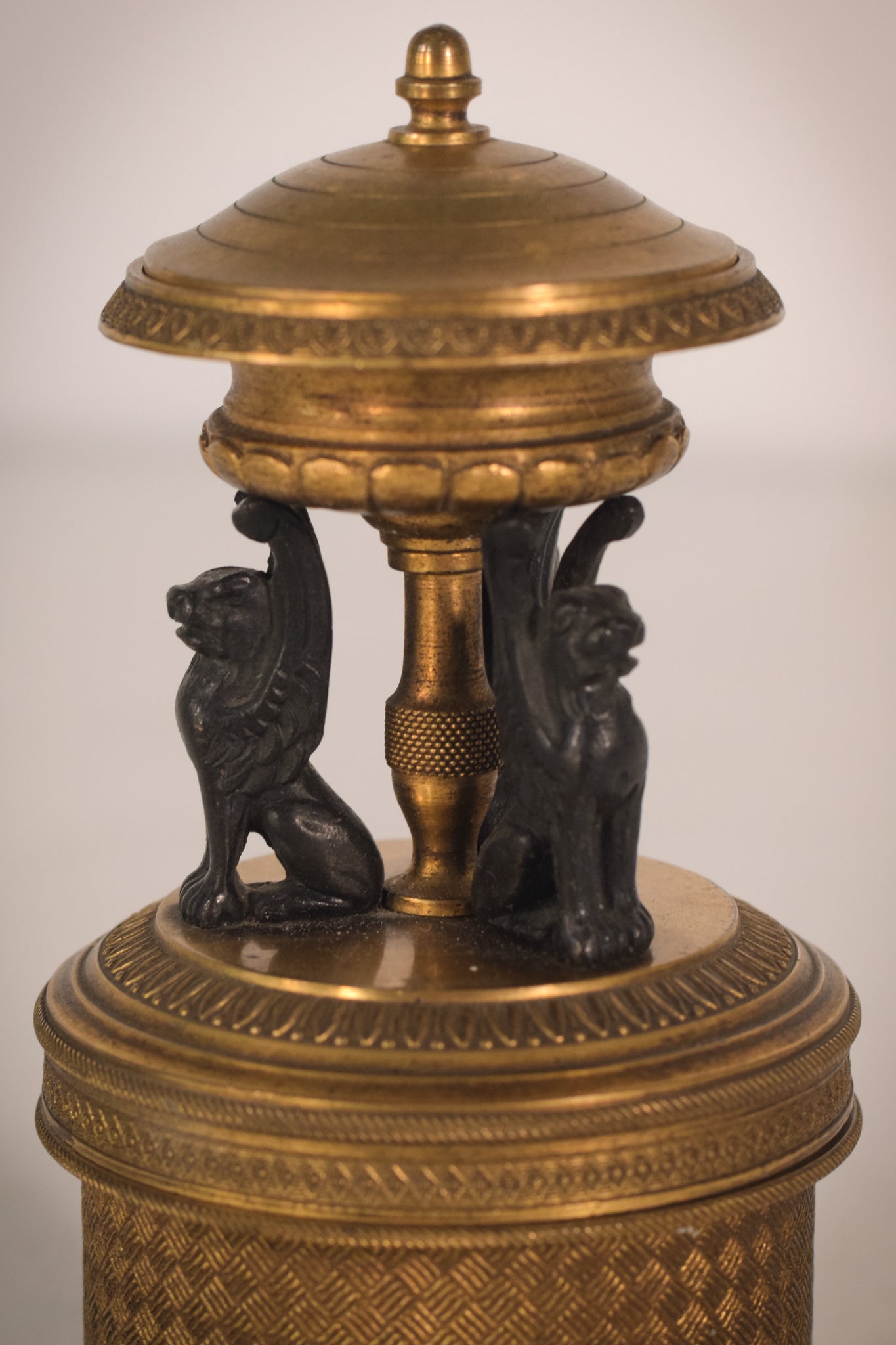 Bronze - Empire Inkwell - Modern Decorative