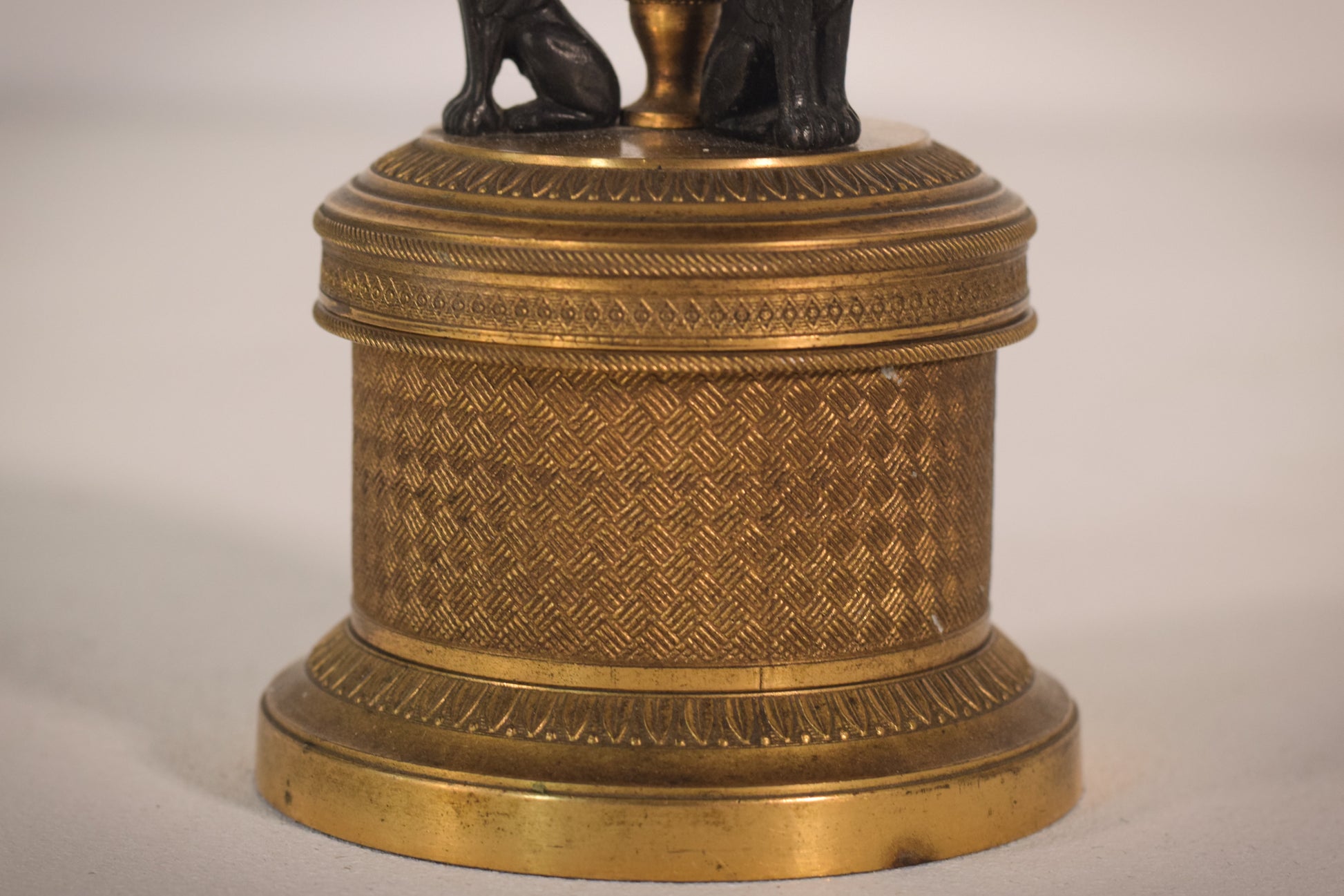 Bronze - Empire Inkwell - Modern Decorative