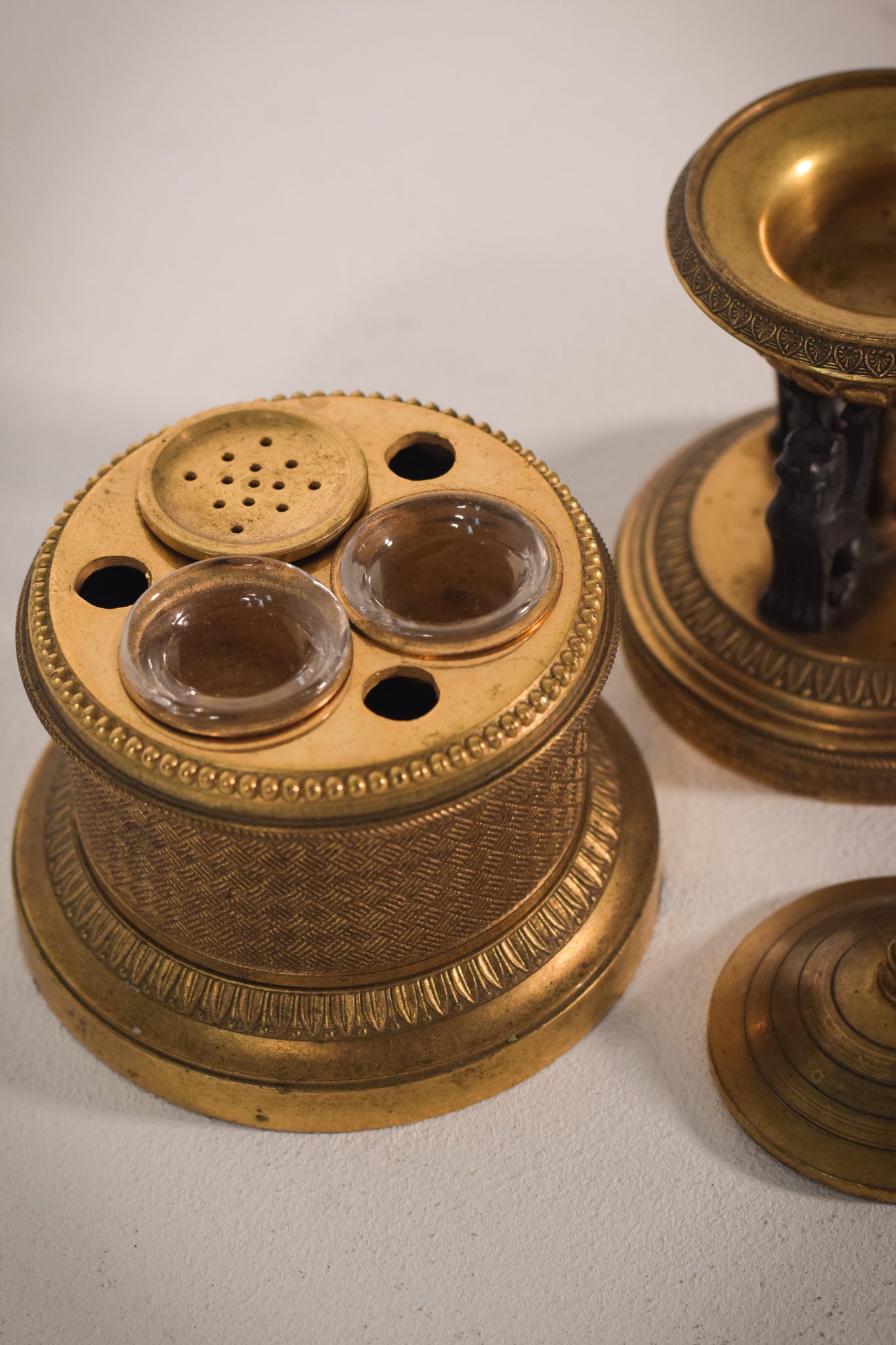 Bronze - Empire Inkwell