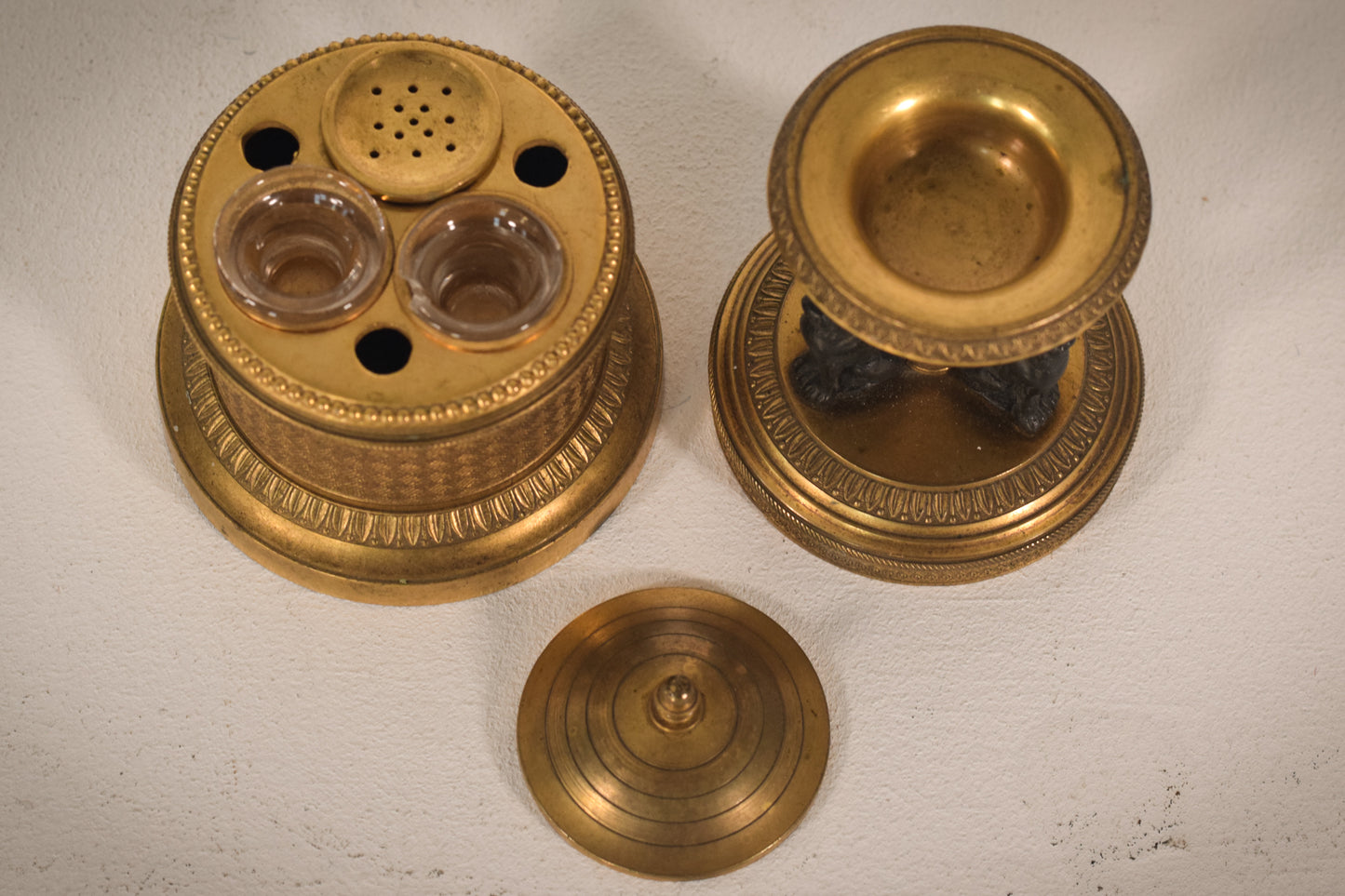 Bronze - Empire Inkwell