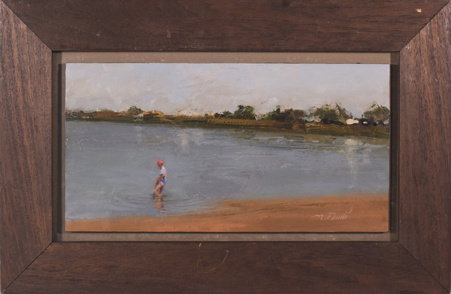 'Pescant al Rio' ('Fishing in the River') by Maria Perello