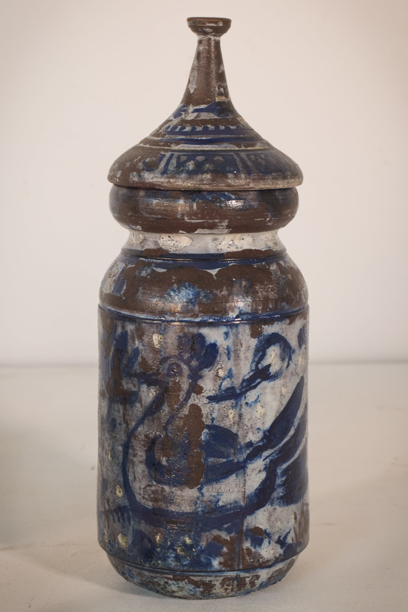 Three - Signed Studio Art Pottery Vases