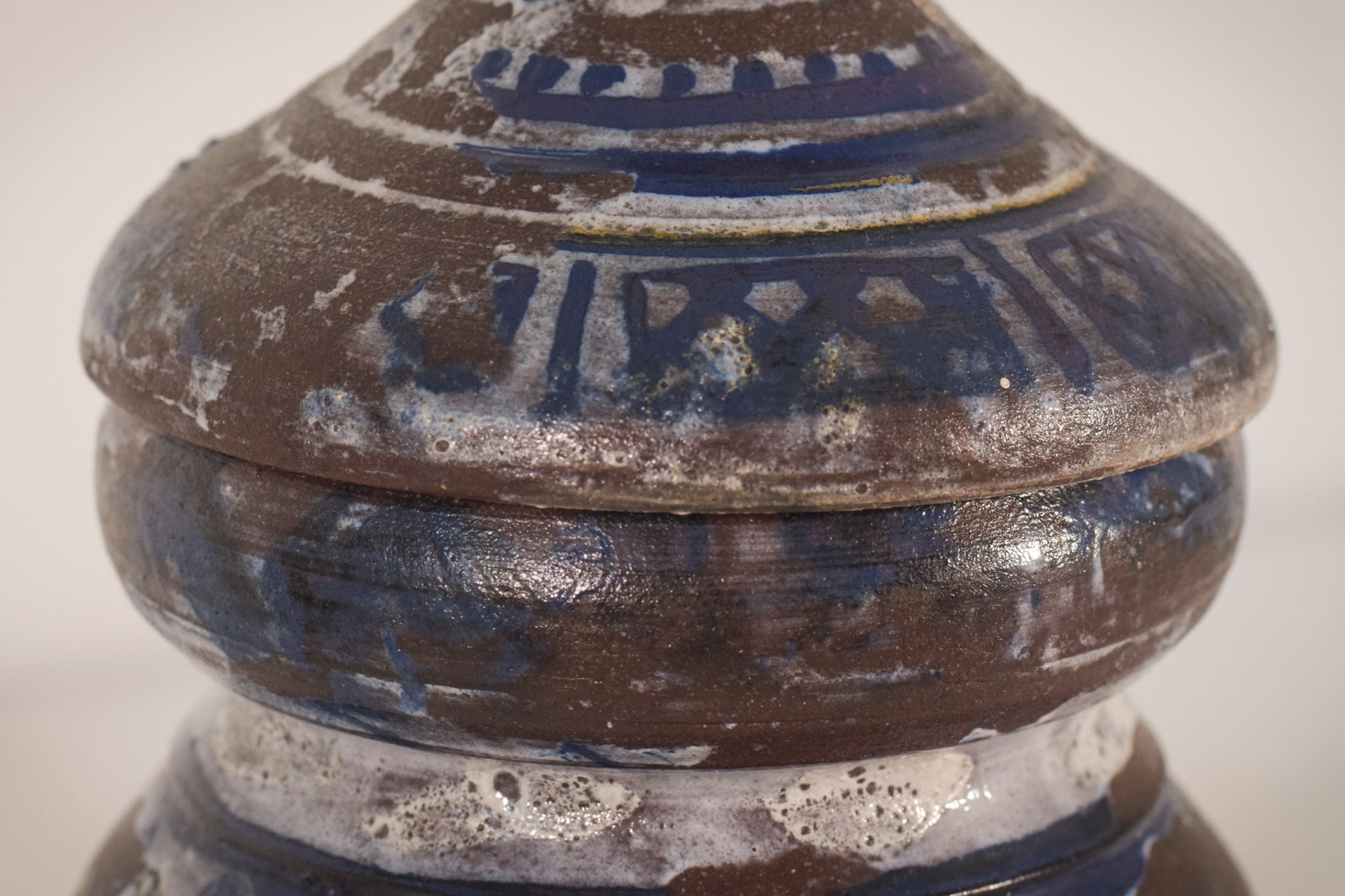 Three - Signed Studio Art Pottery Vases - Modern Decorative