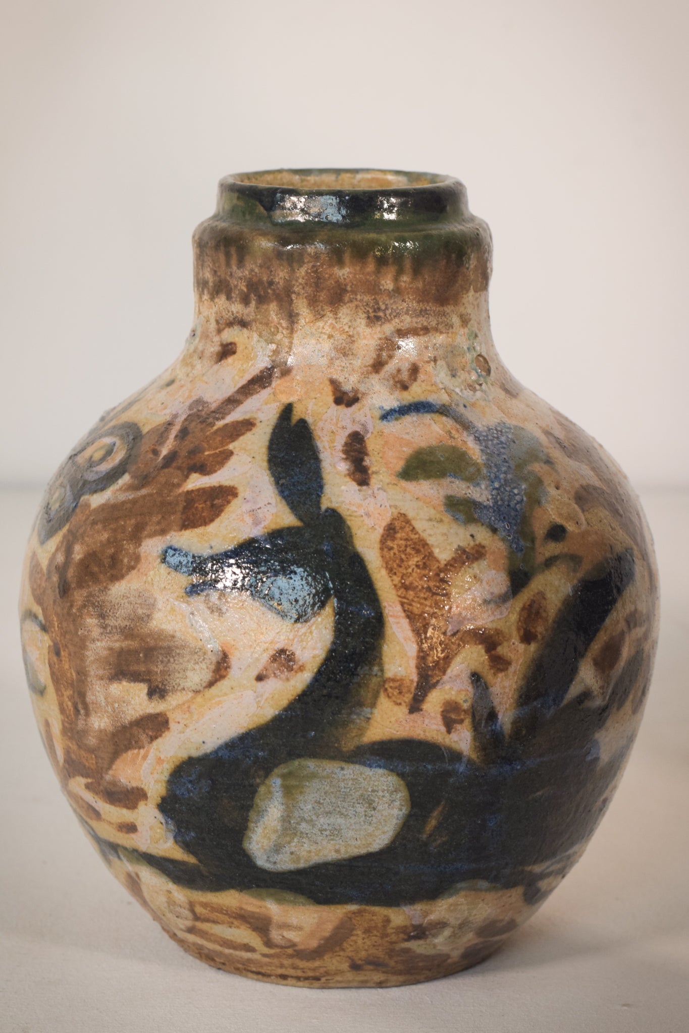 Three - Signed Studio Art Pottery Vases - Modern Decorative