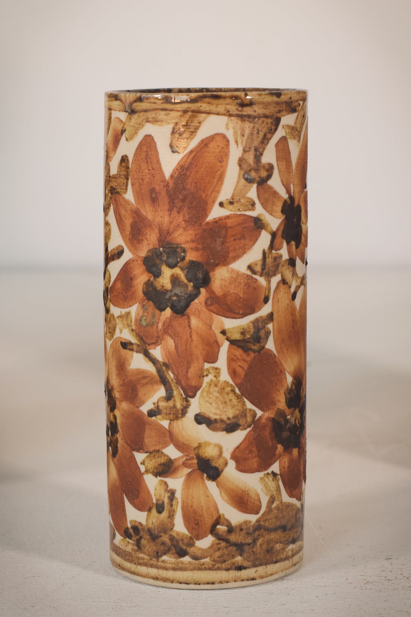 Three - Signed Studio Art Pottery Vases