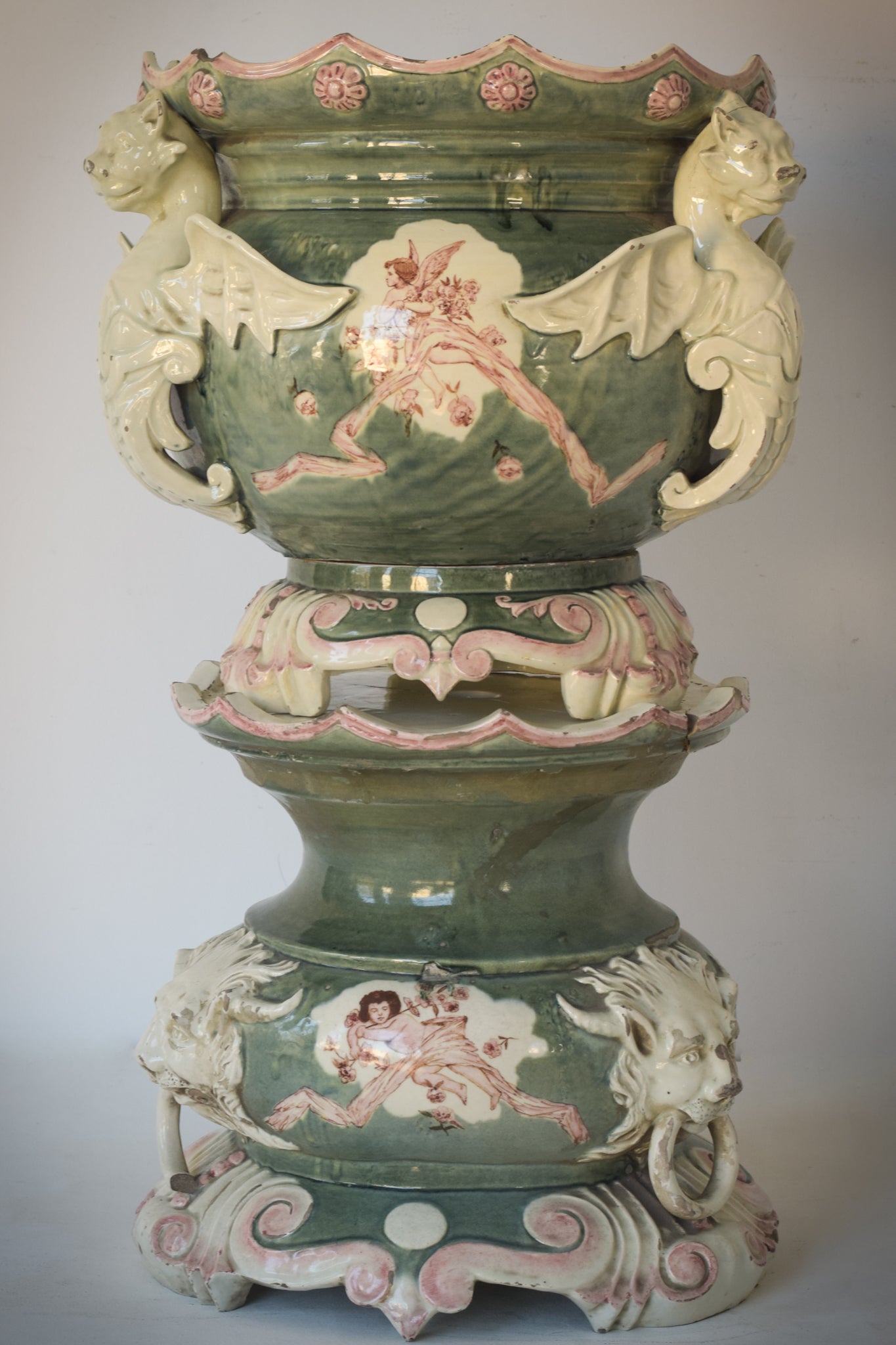 Massive Magnificent Decorative Jardinière With Lots of Character - Modern Decorative