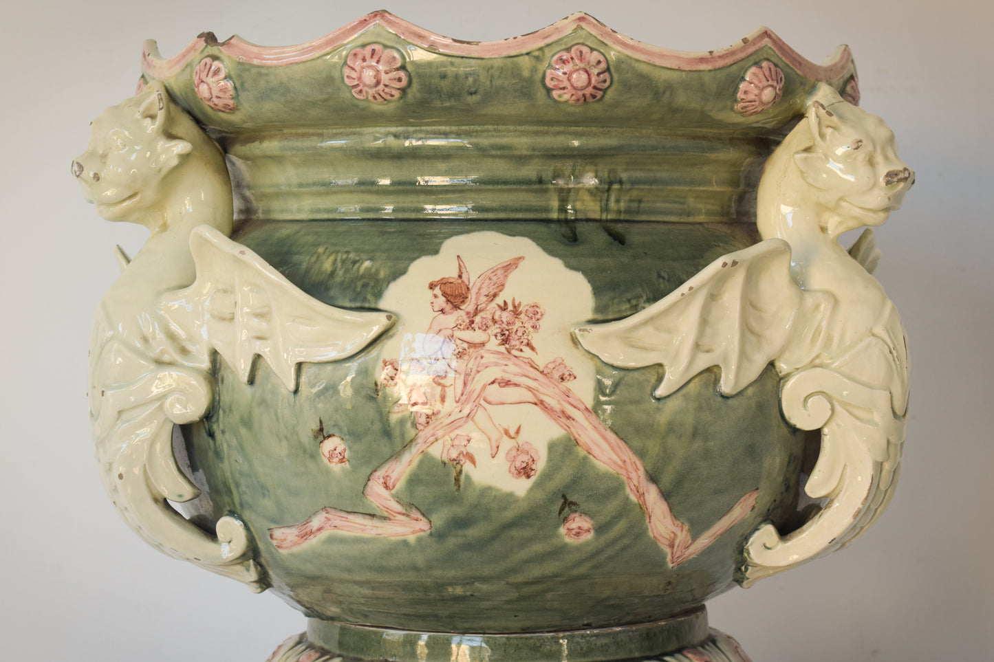Massive Magnificent Decorative Jardinière With Lots of Character - Modern Decorative