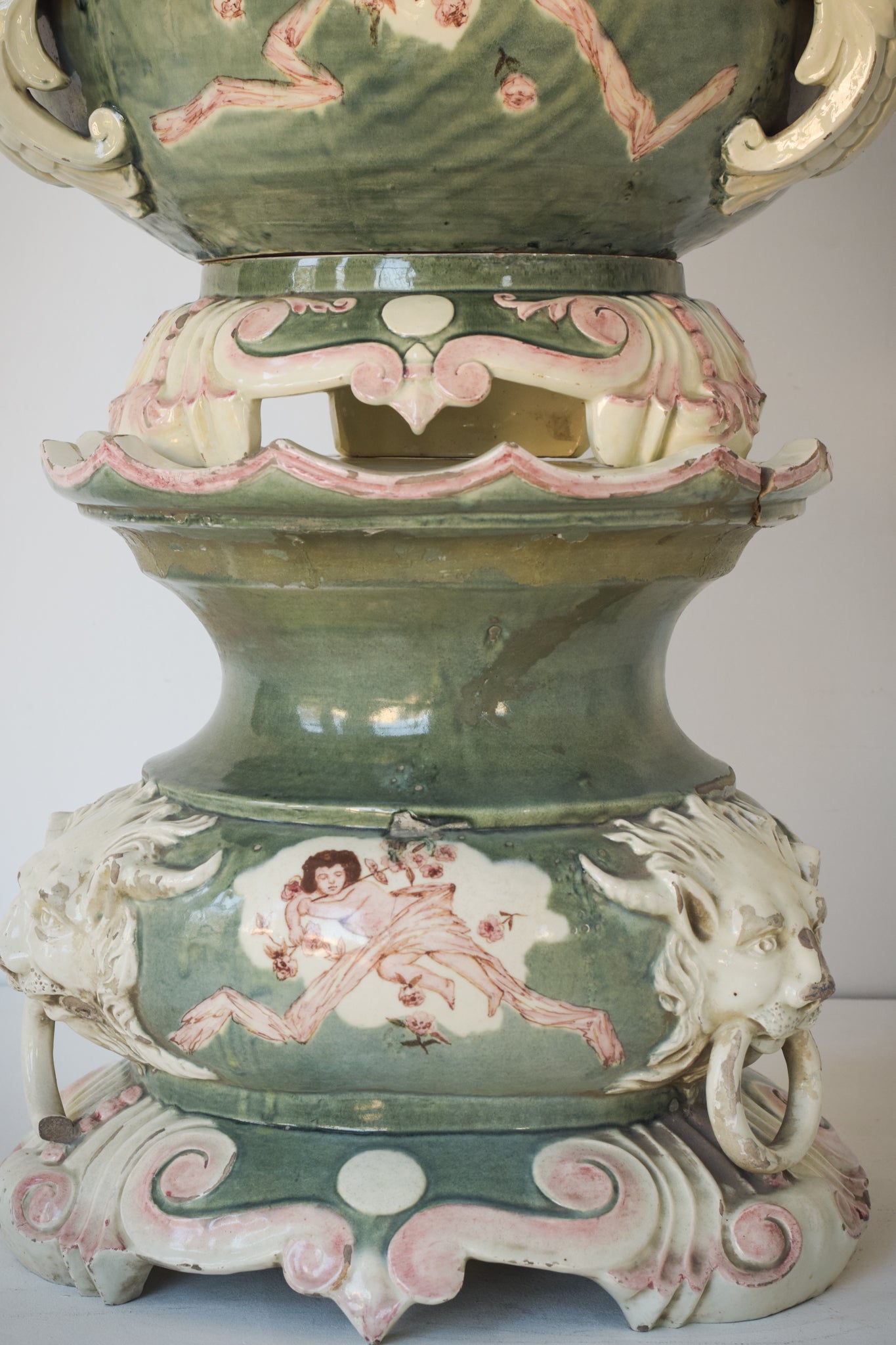 Massive Magnificent Decorative Jardinière With Lots of Character - Modern Decorative