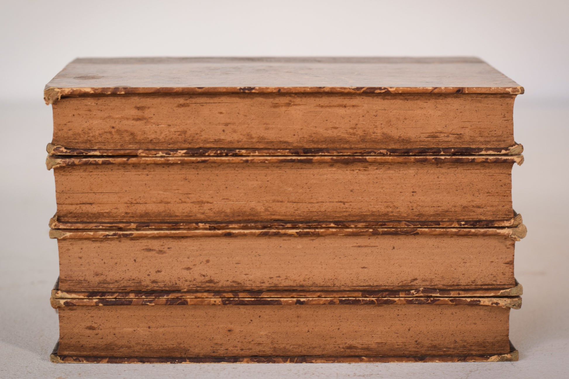 Four Leather Bound Volumes - Theatre Books - Modern Decorative