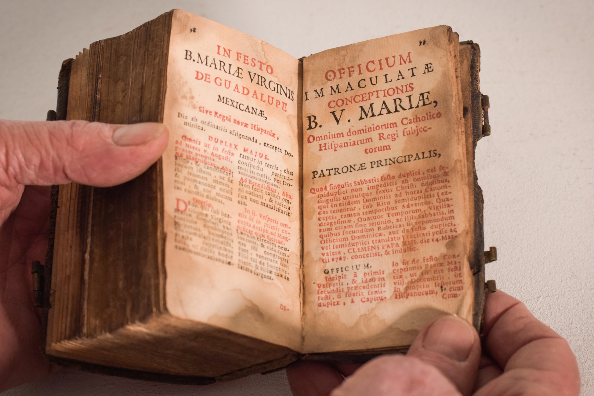 Miniature - Latin Book of Hours - Modern Decorative
