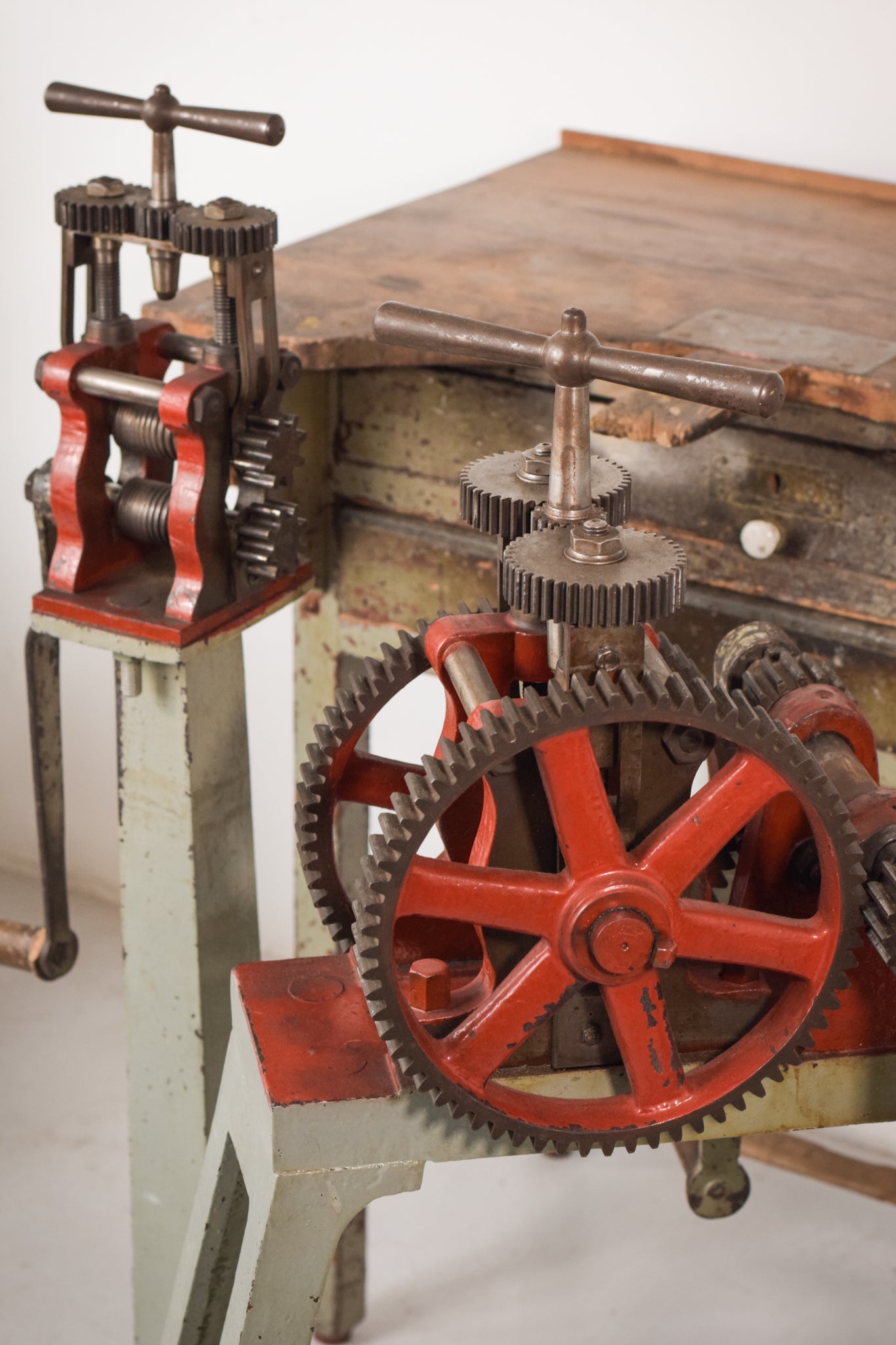 Jeweller's Workbench - Two Presses