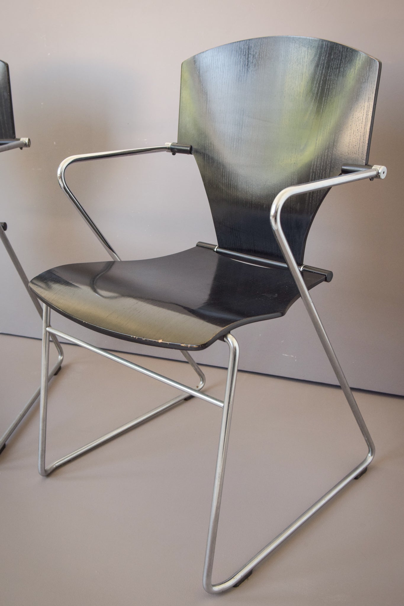 Pair - Modernist Reclining Chairs