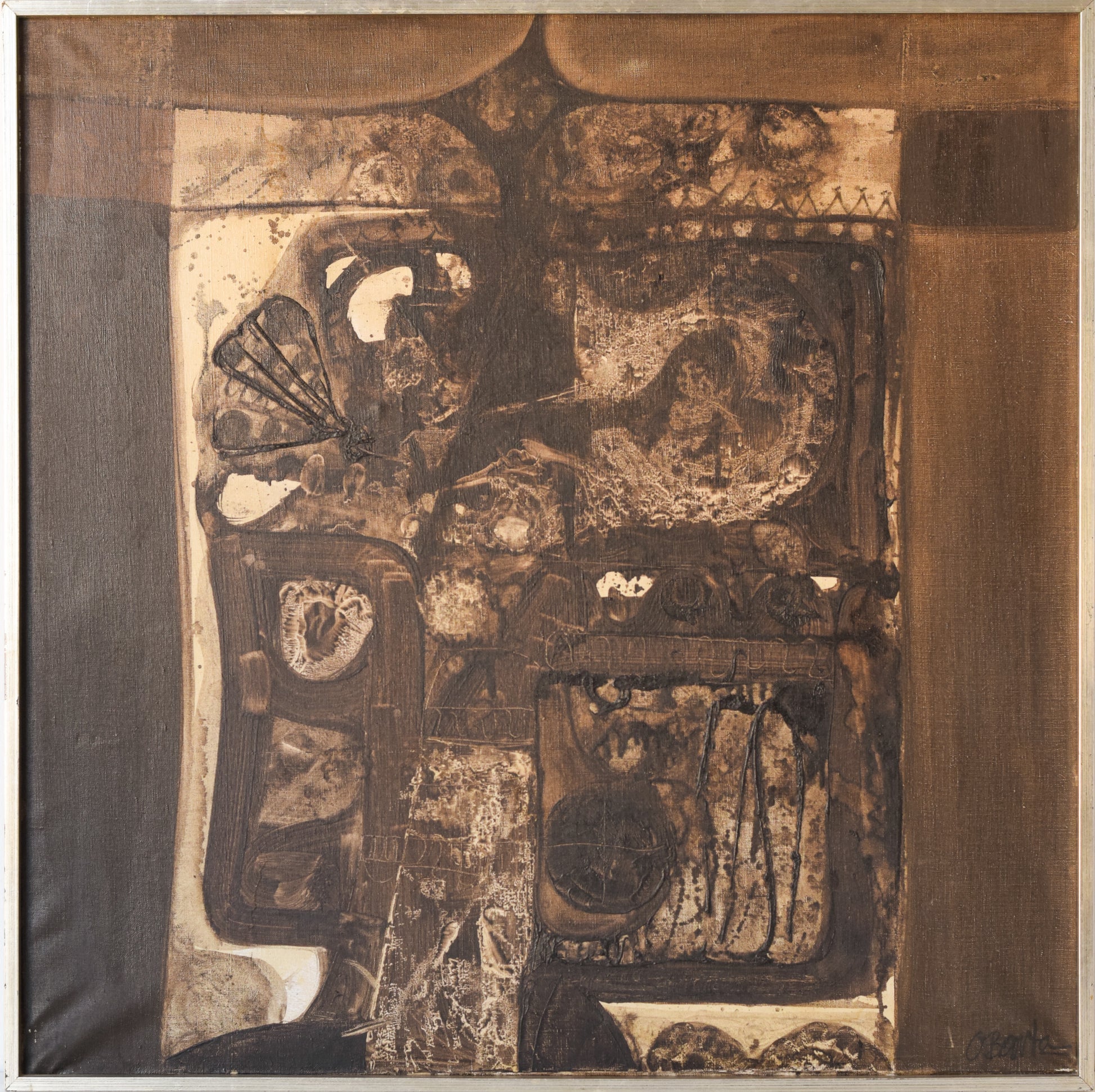 Abstract - Oil on Canvas - Modern Decorative