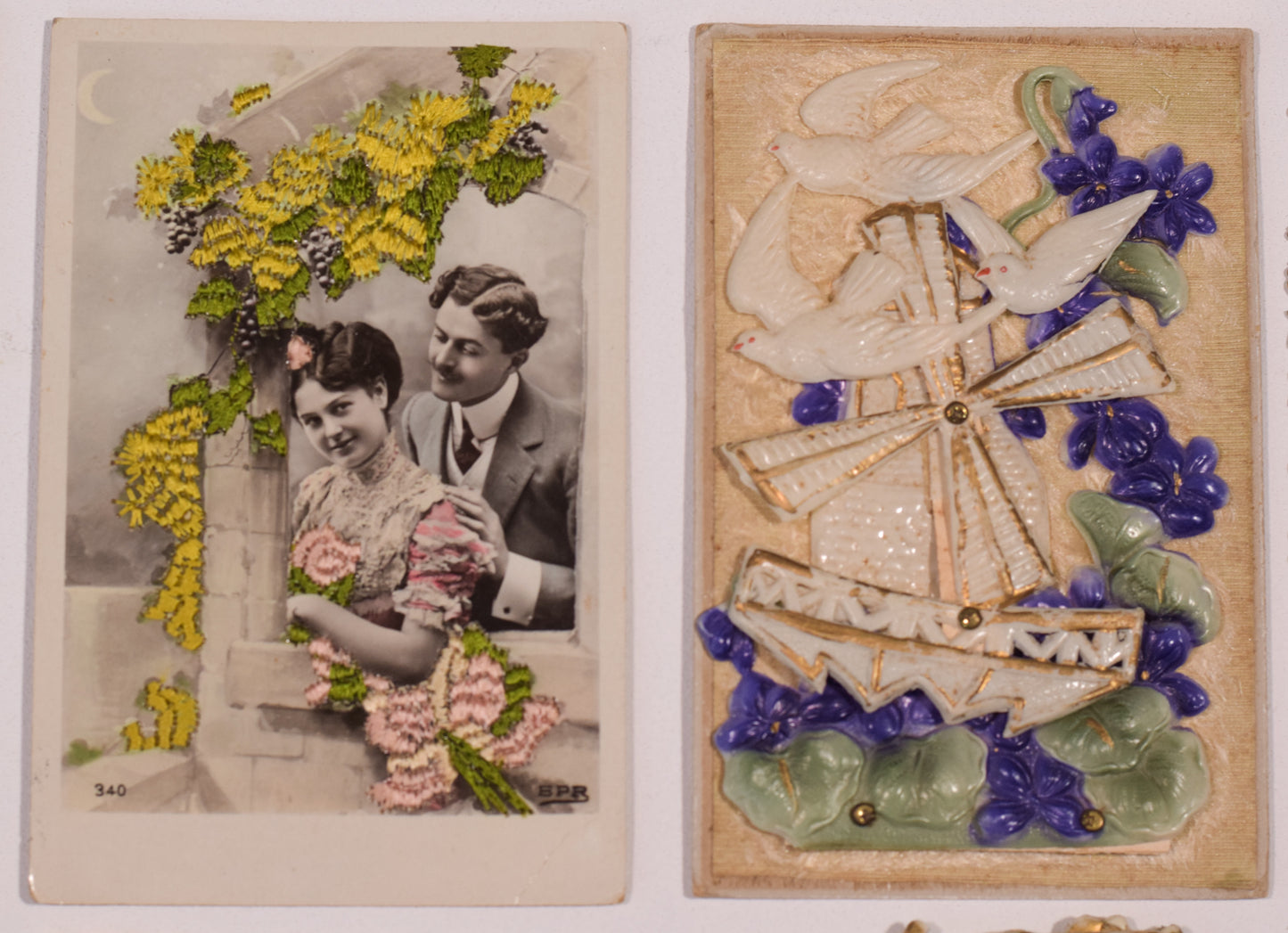 Rare Precious Collection of 36 victorian and later cards/postcards