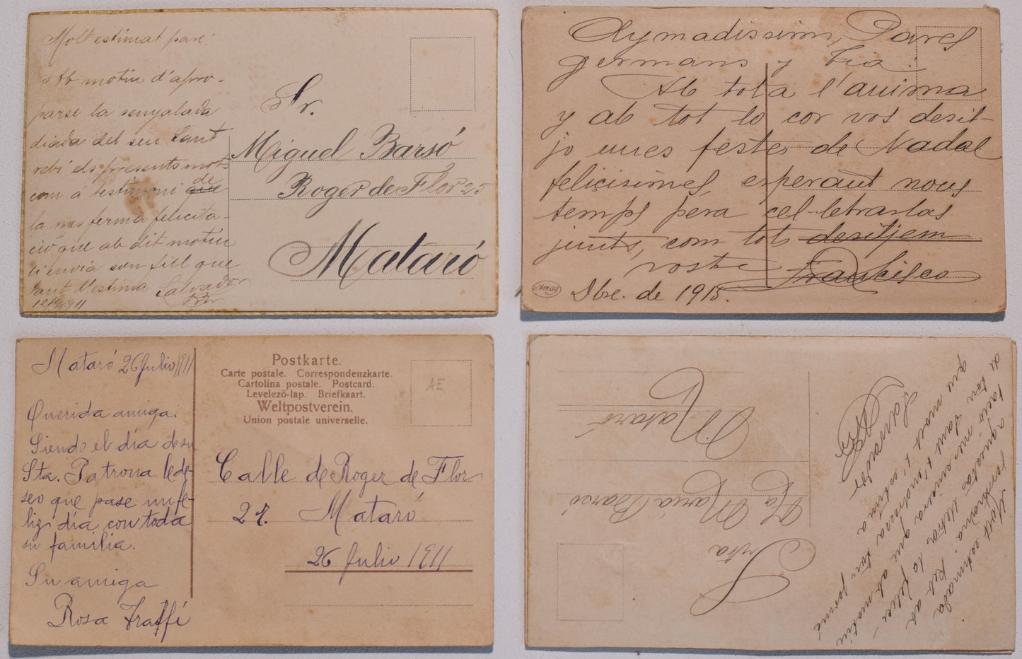 Rare Precious Collection of 36 victorian and later cards/postcards